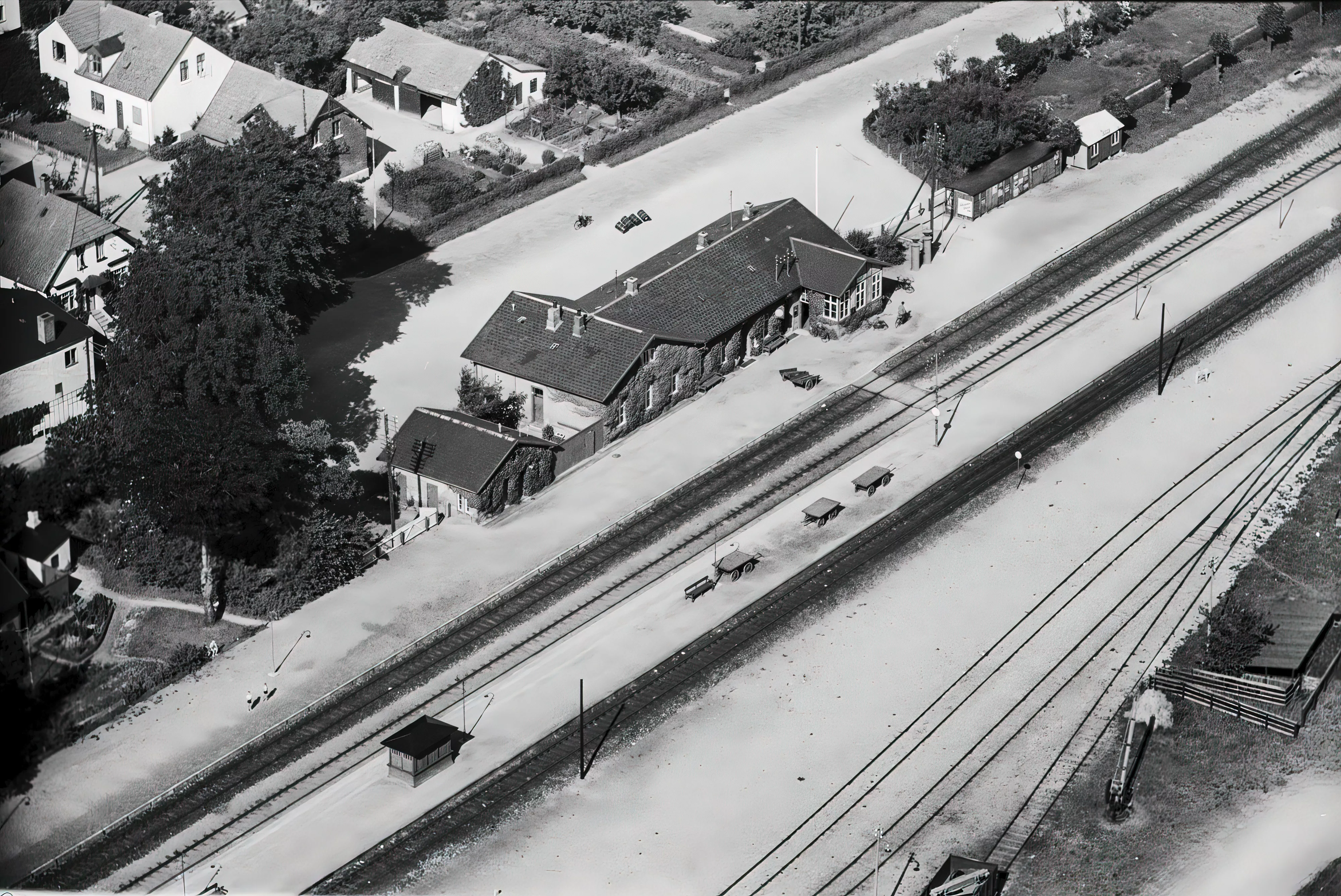 Billede af Hvalsø Station.