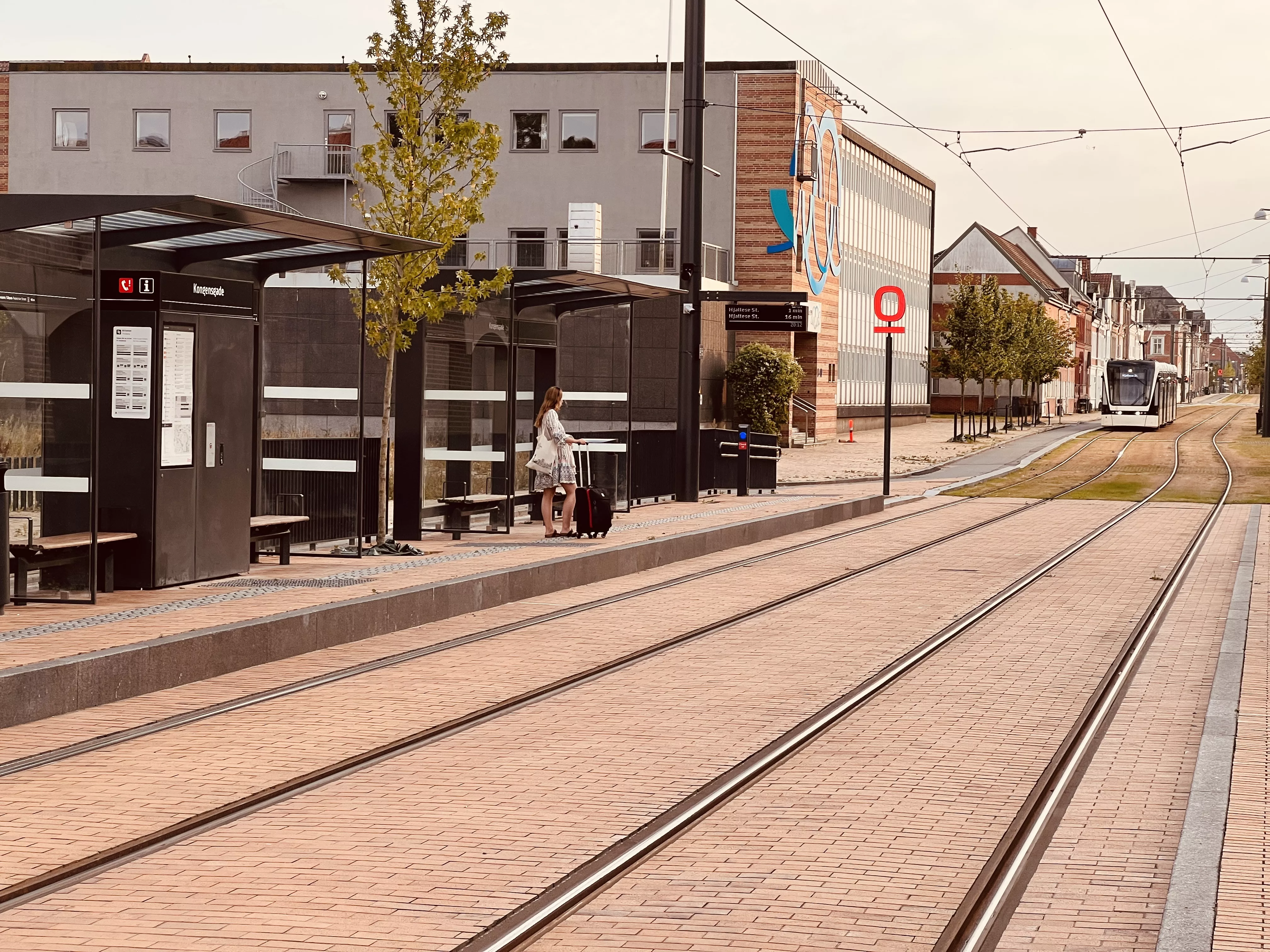 Billede af Kongensgade Letbanestation.