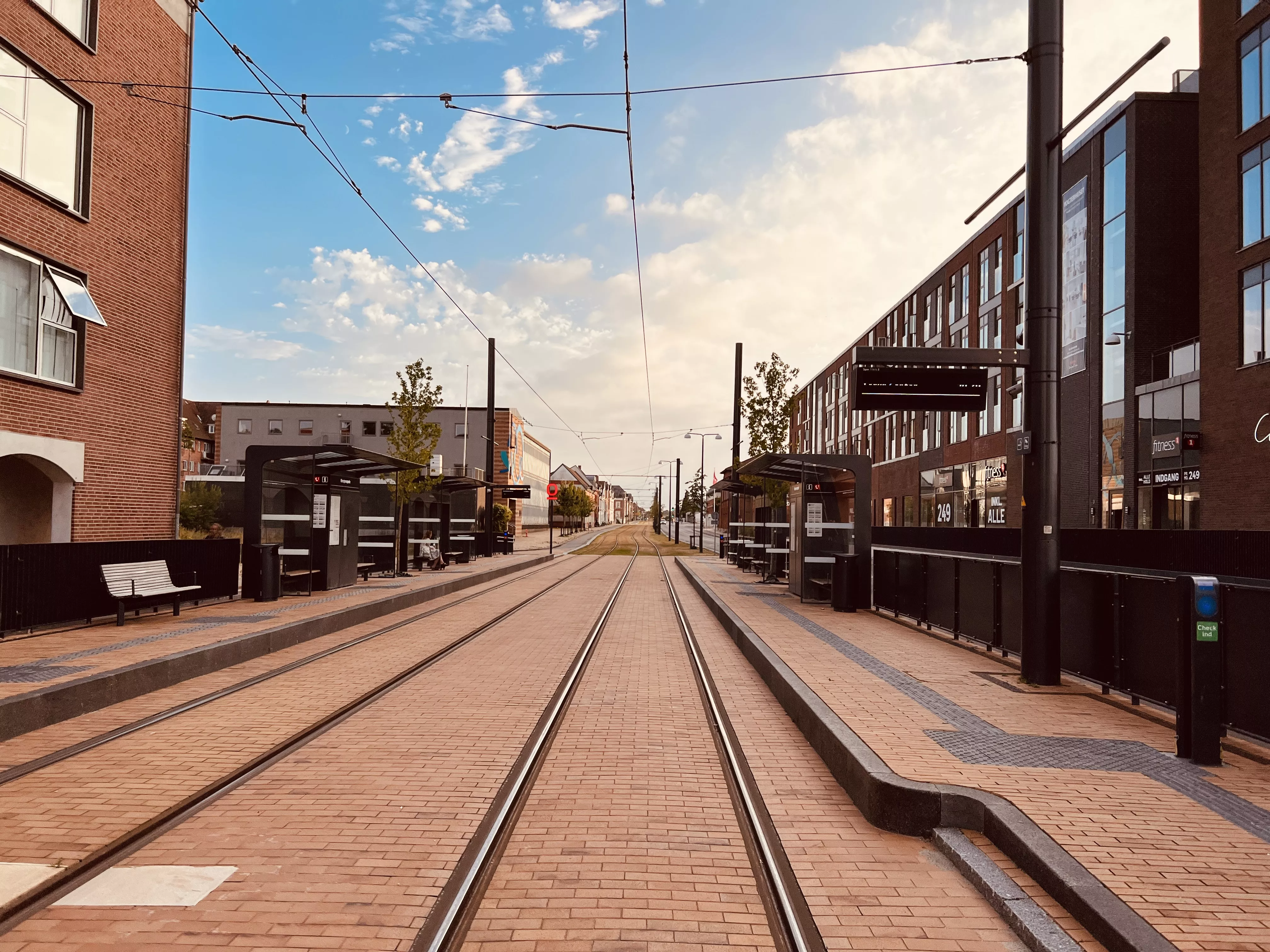 Billede af Kongensgade Letbanestation.