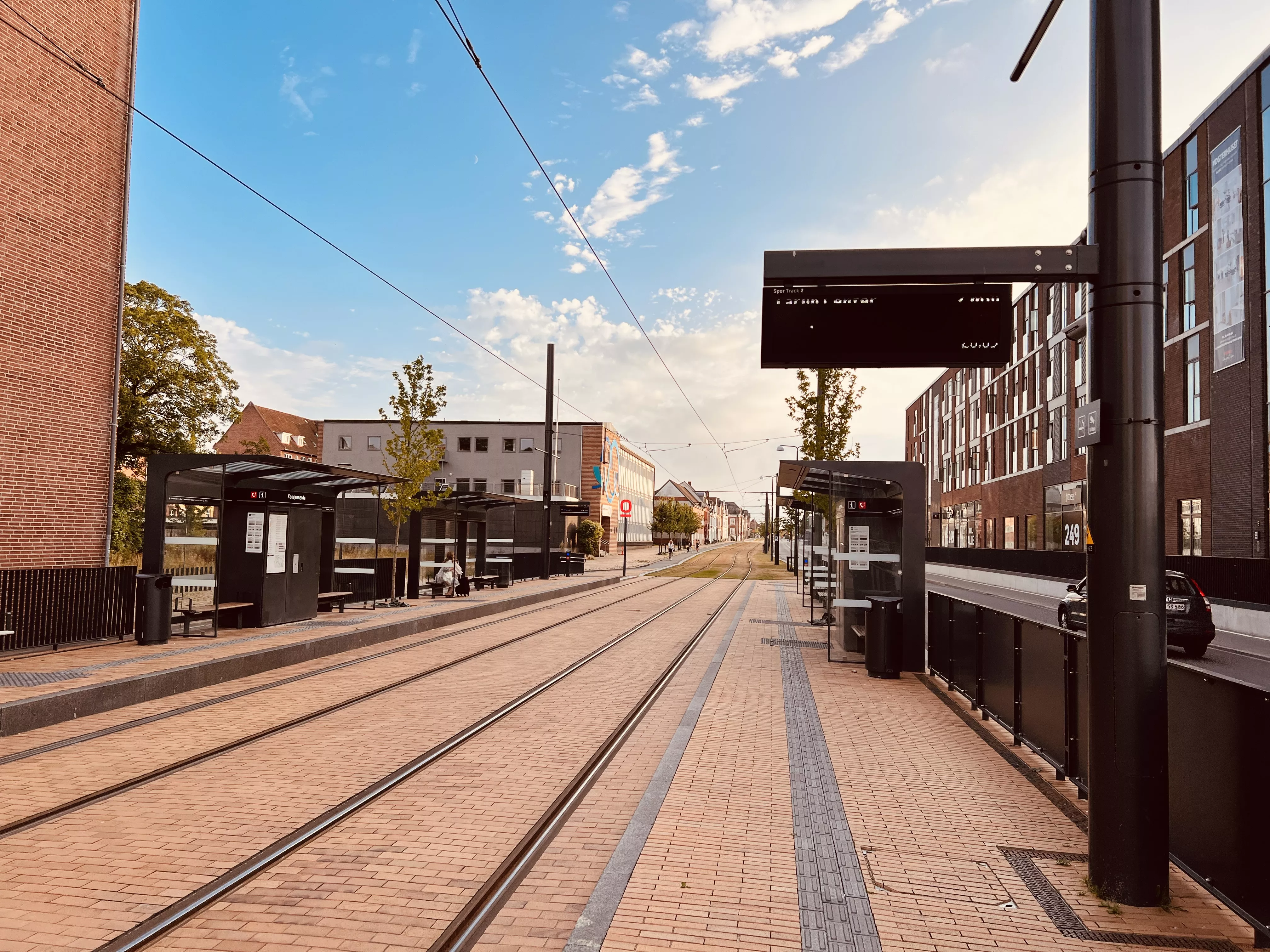 Billede af Kongensgade Letbanestation.