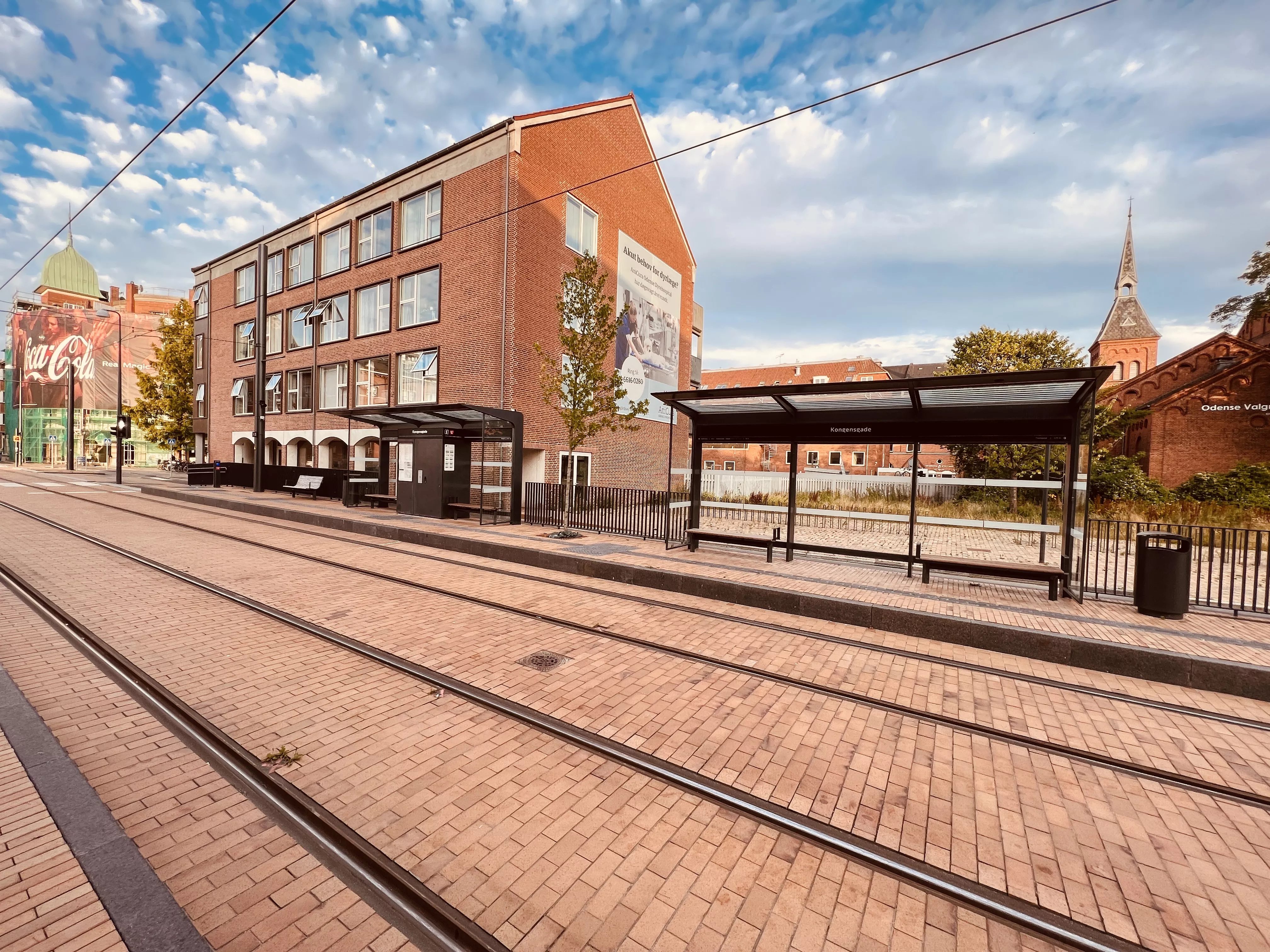 Billede af Kongensgade Letbanestation. Billede af Kongensgade Letbanestation.