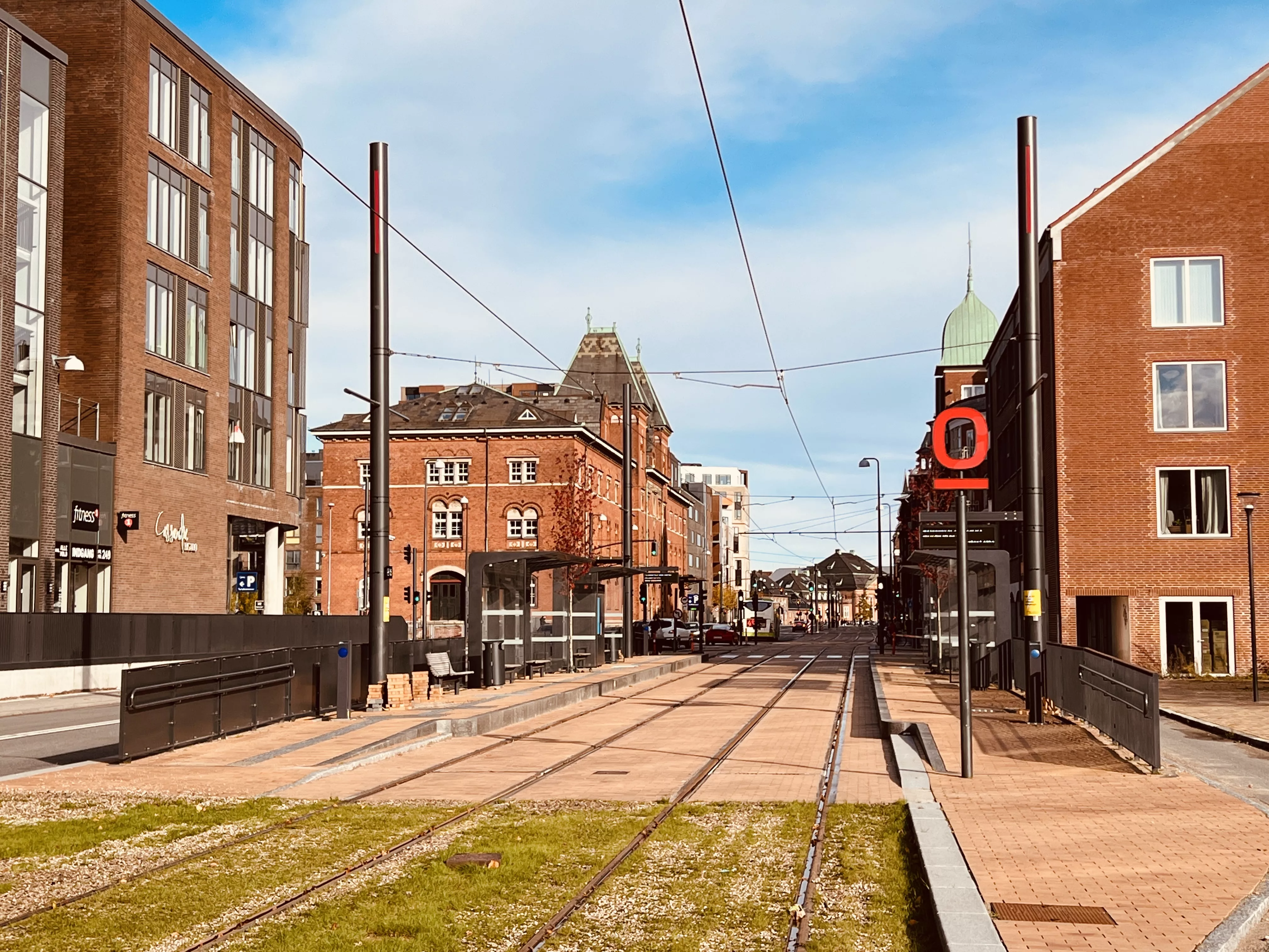 Billede af Kongensgade Letbanestation.