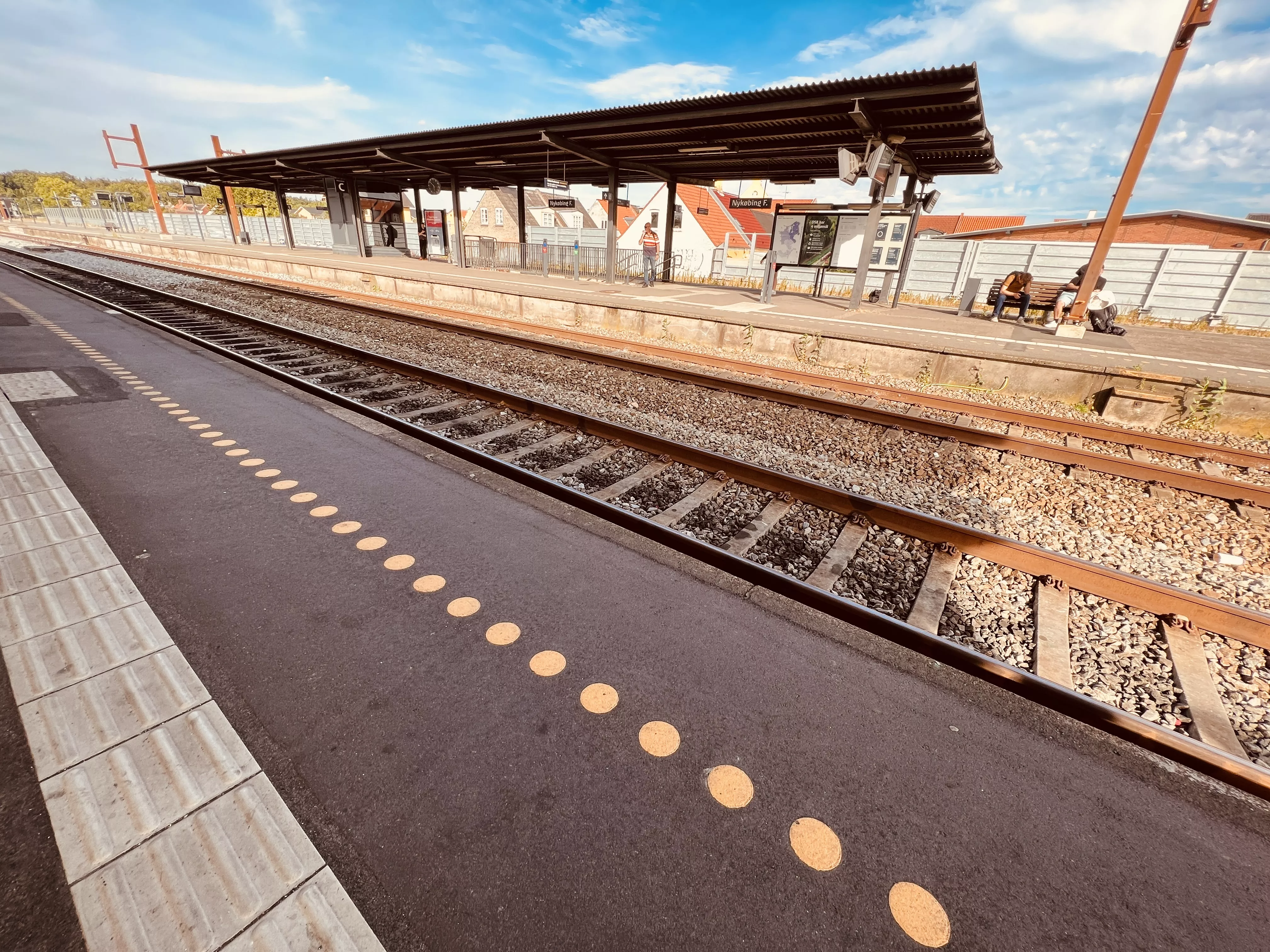 Billede af Nykøbing Falster Station.