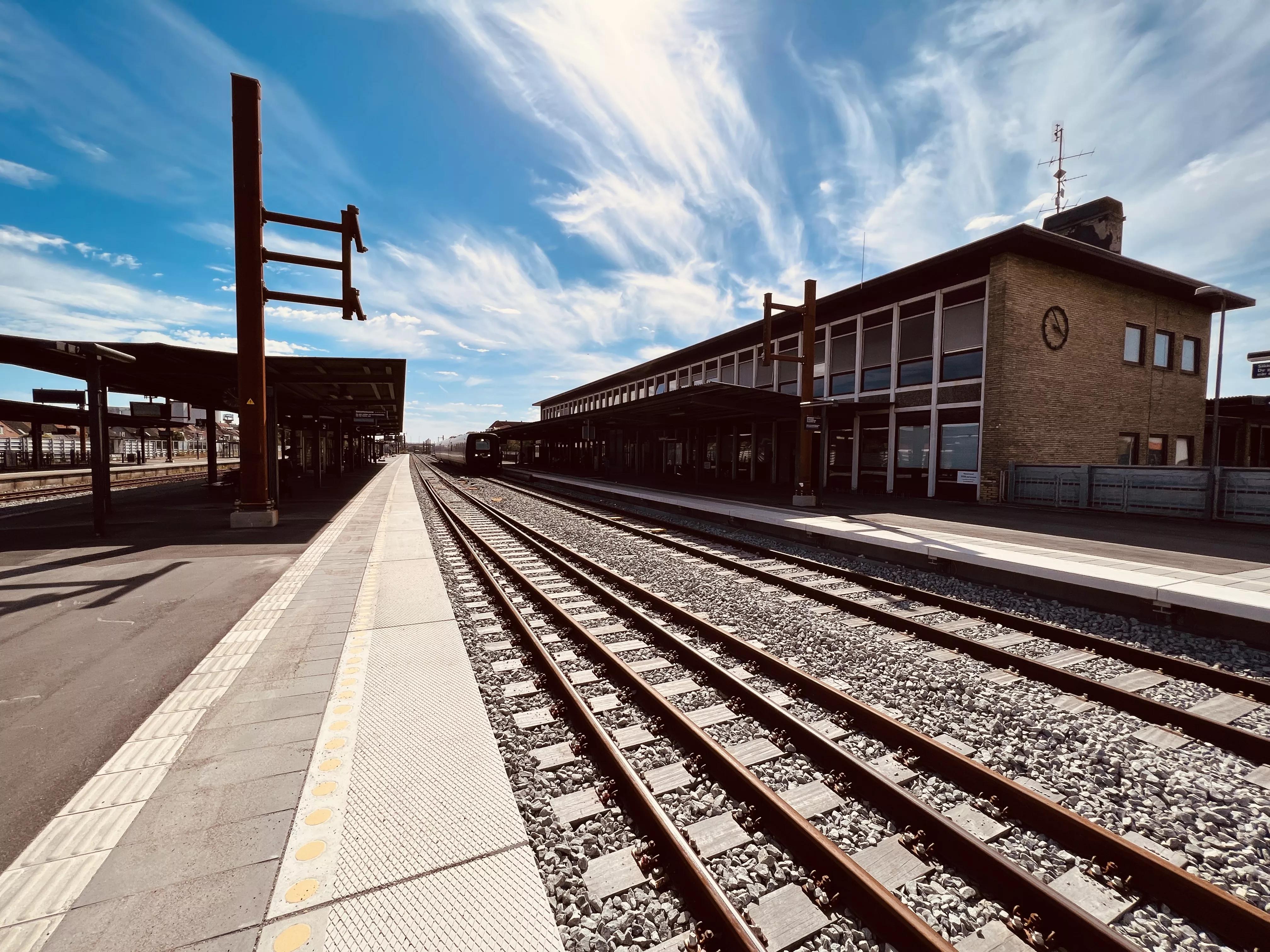 Billede af Nykøbing Falster Station.