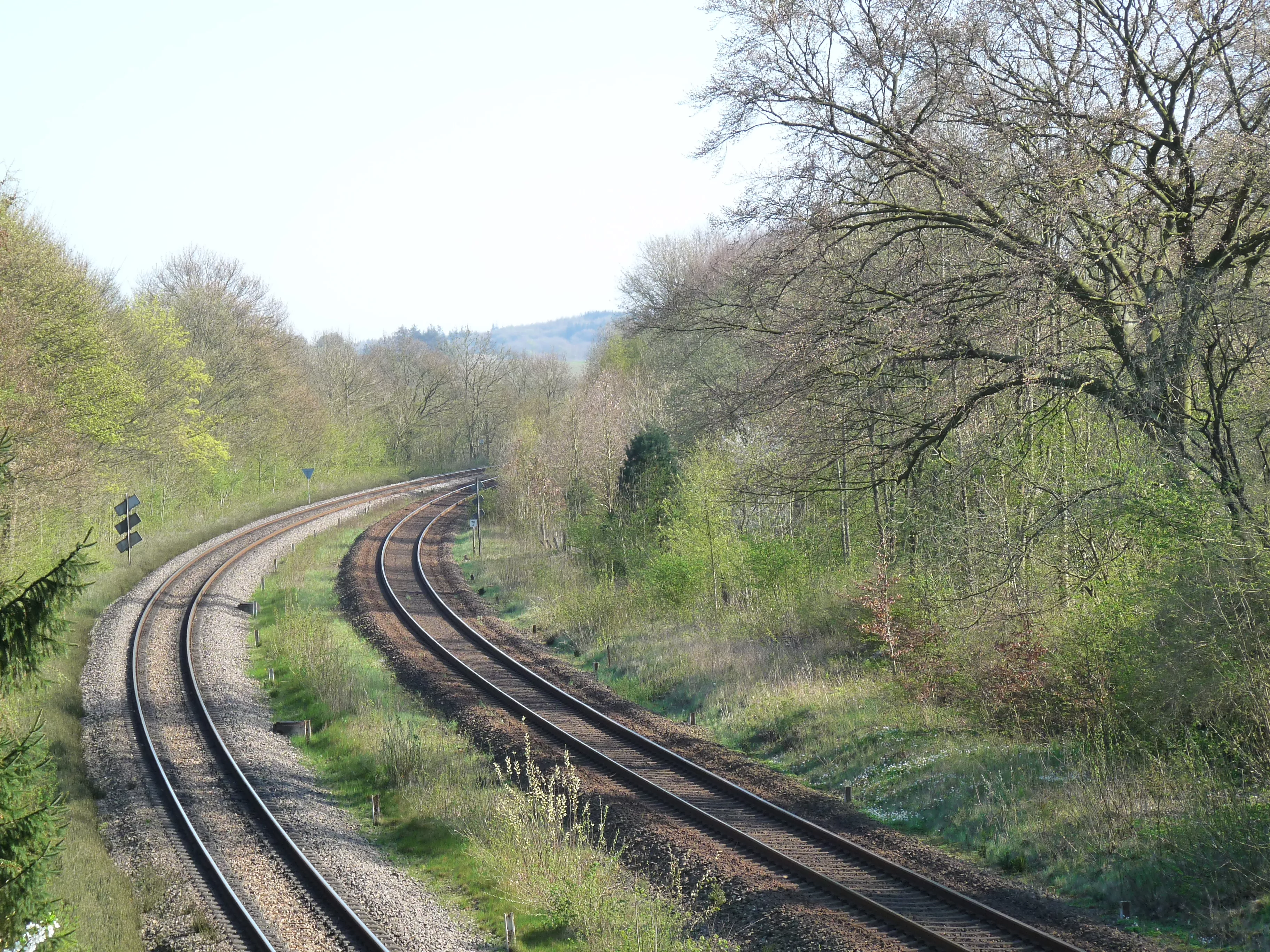 Billede af Hylke Station.