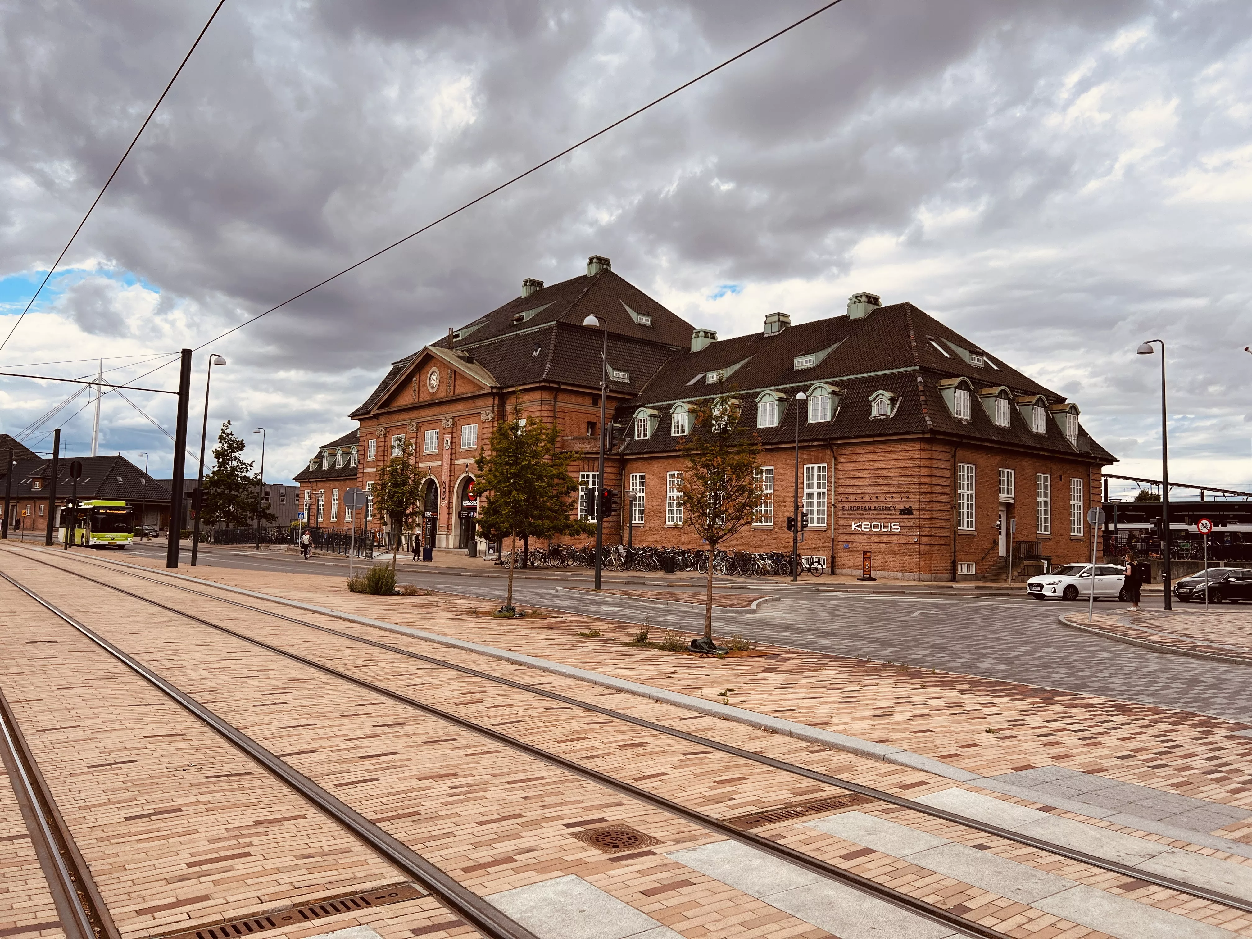 Billede af Odense Banegård.