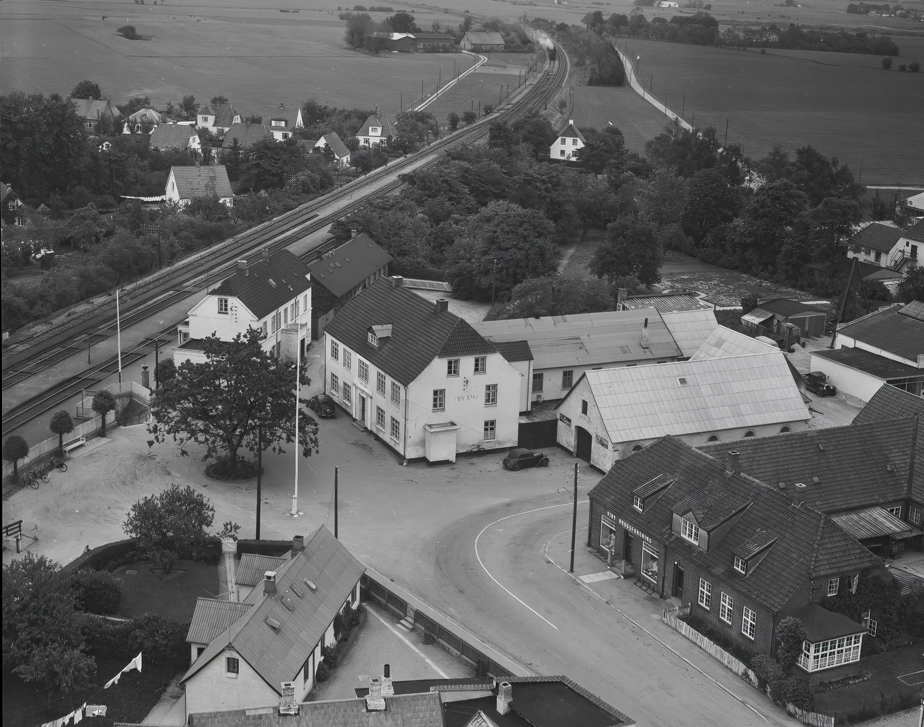 Billede af Viby Sjælland Station.