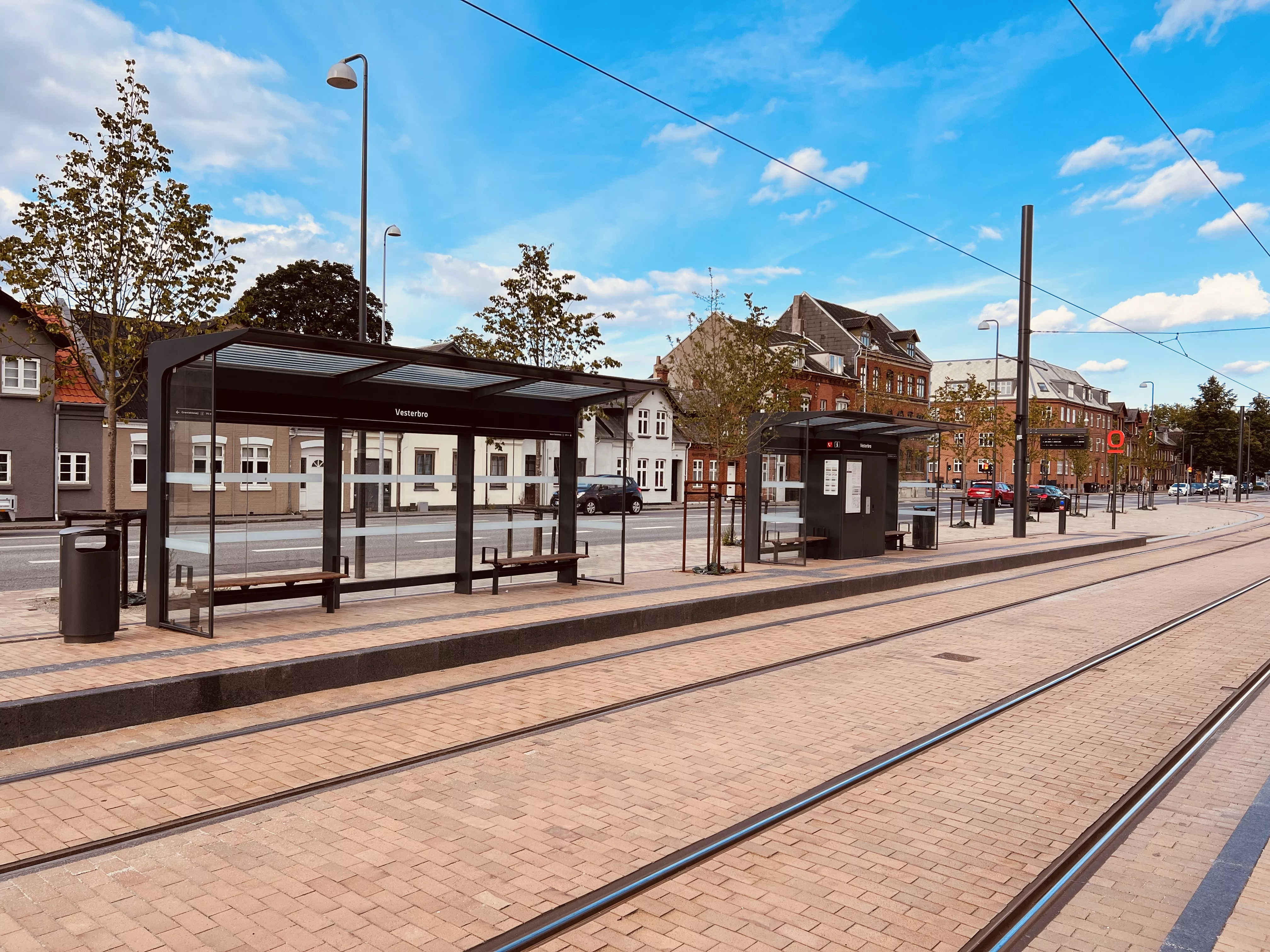 Billede af Vesterbro Letbanestation. Billede af Vesterbro Letbanestation.