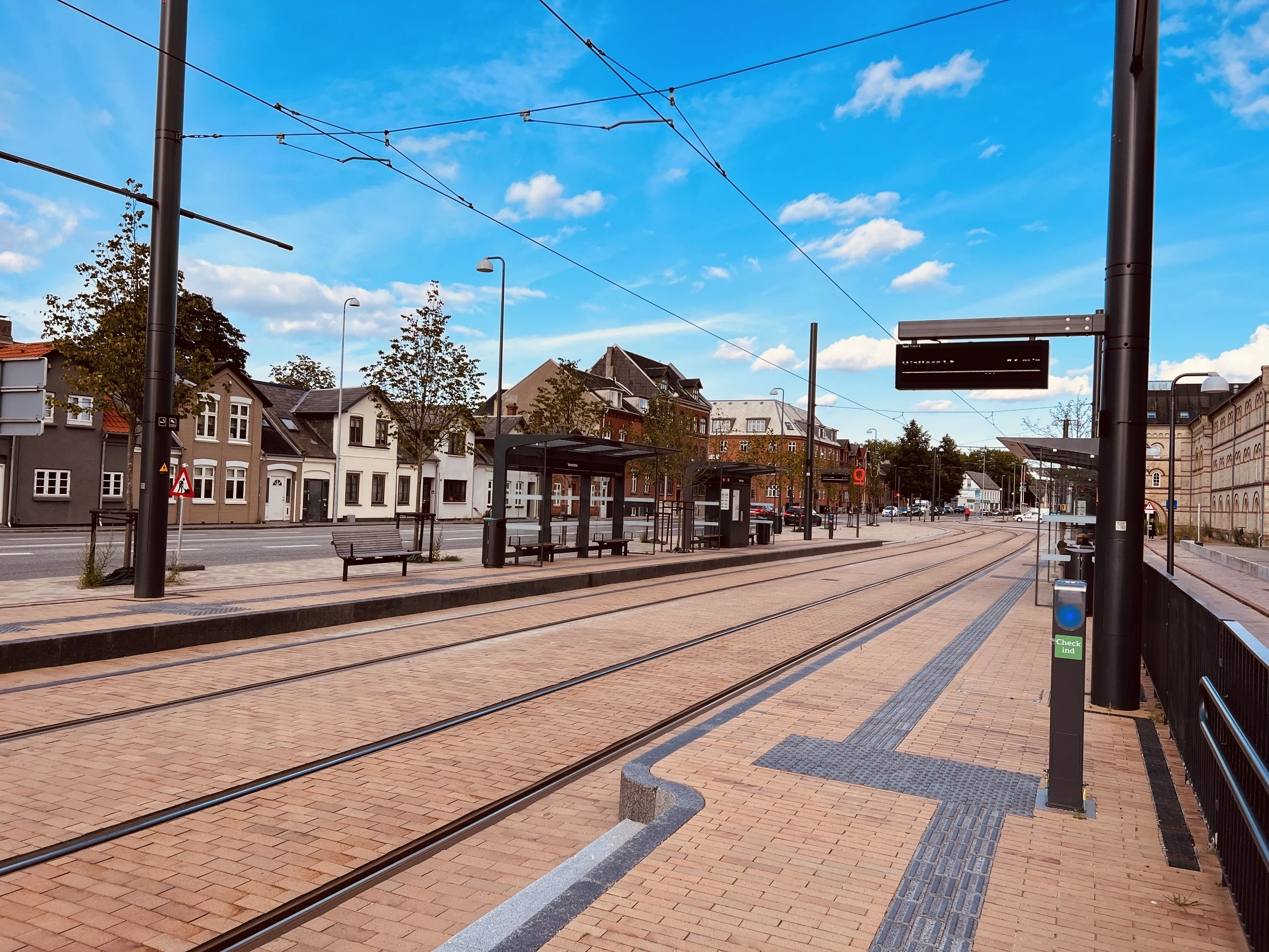 Billede af Vesterbro Letbanestation. Billede af Vesterbro Letbanestation.
