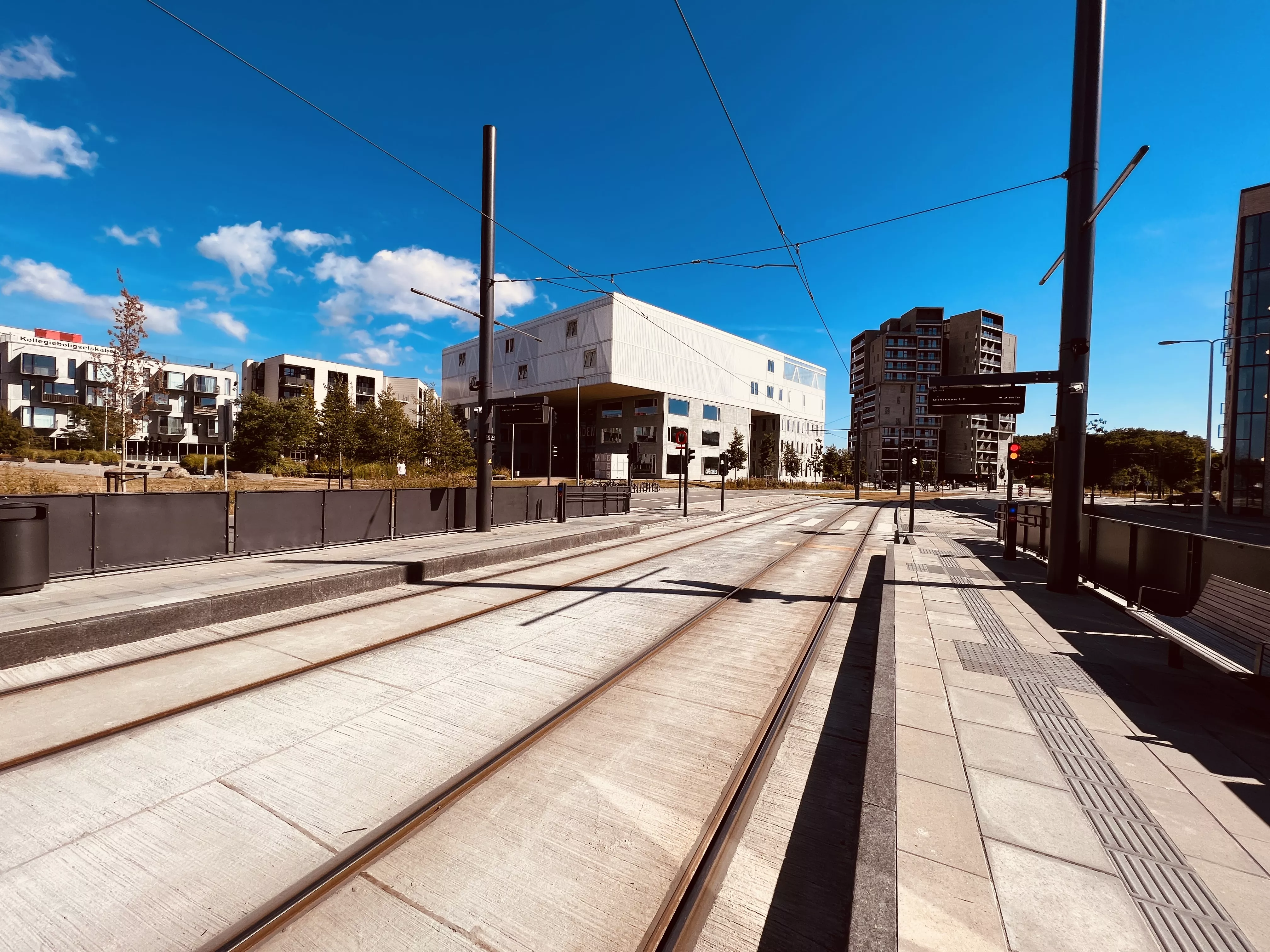 Billede af Cortex Park Letbanestation. Billede af Cortex Park Letbanestation.