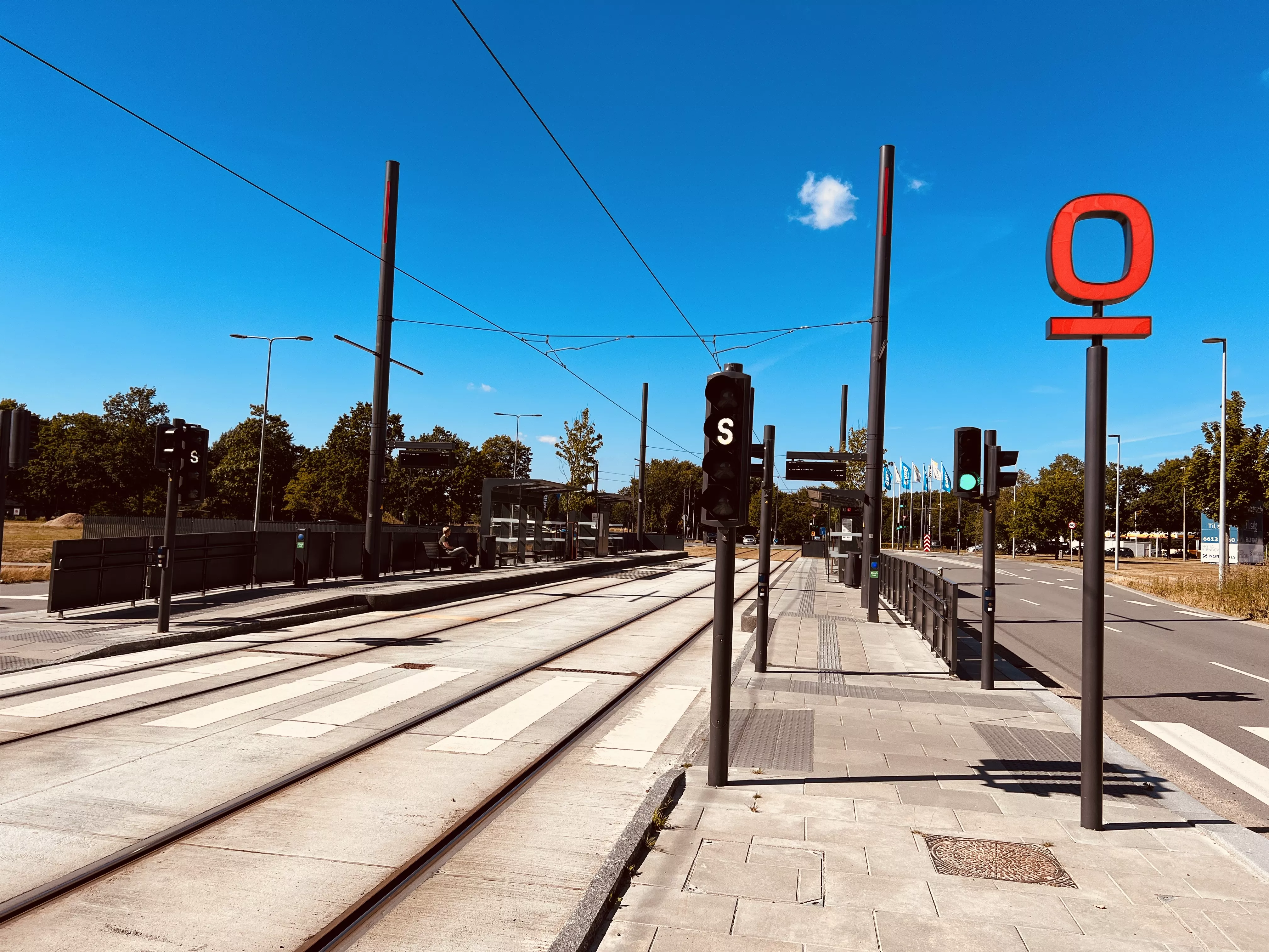 Billede af Cortex Park Letbanestation. Billede af Cortex Park Letbanestation.