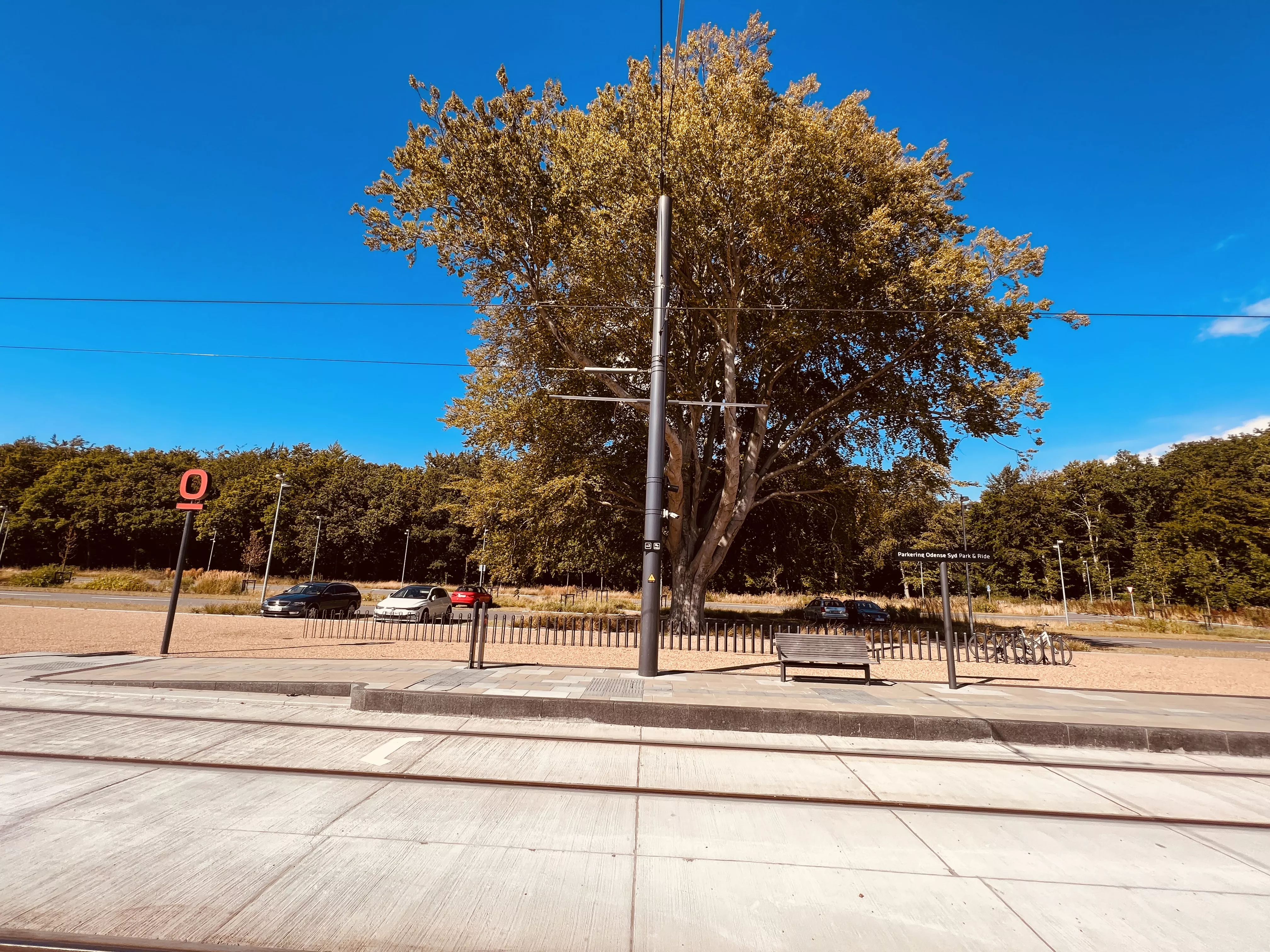 Billede af Parkering Odense Syd Letbanestation.