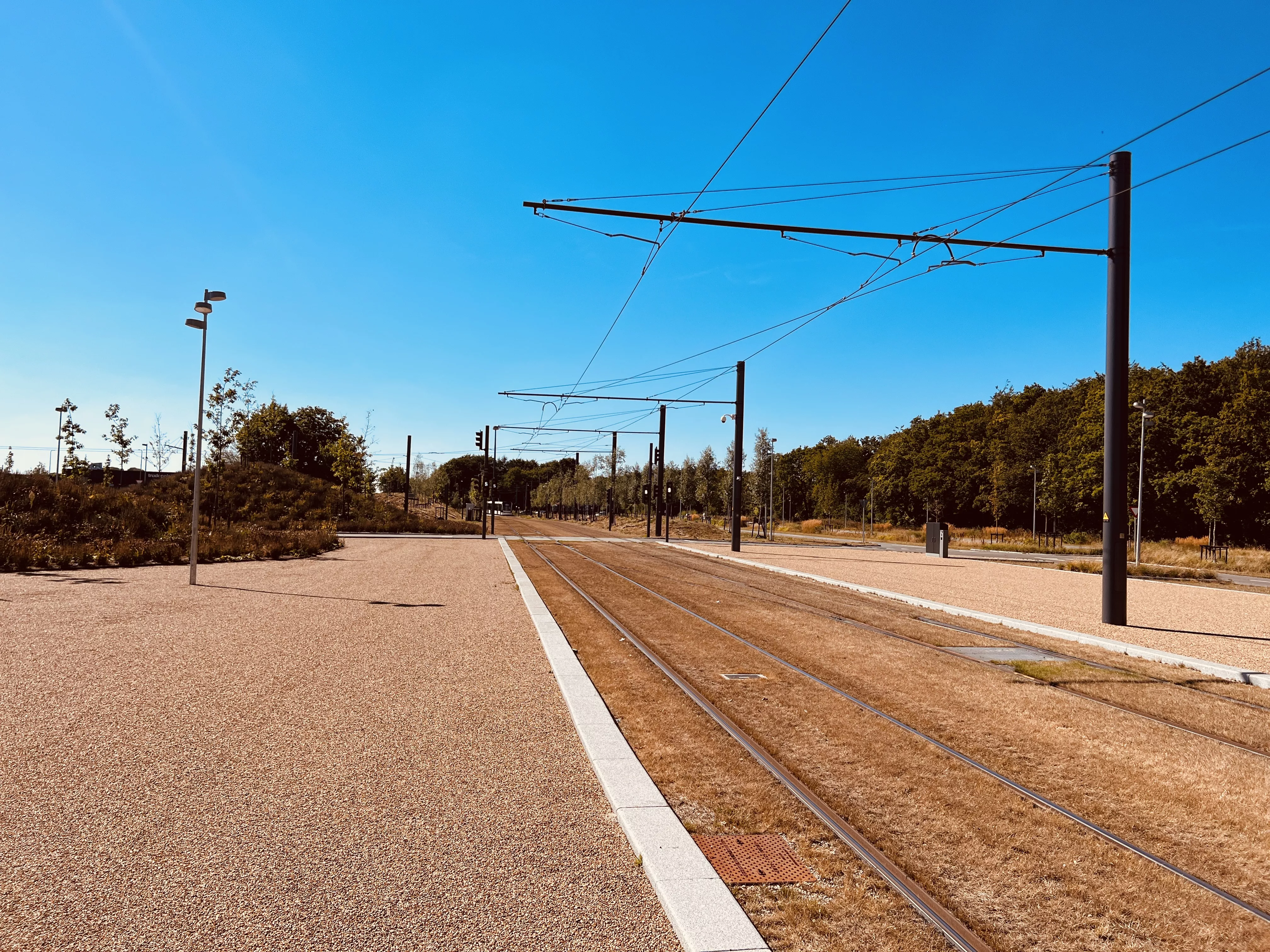 Billede af Parkering Odense Syd Letbanestation.