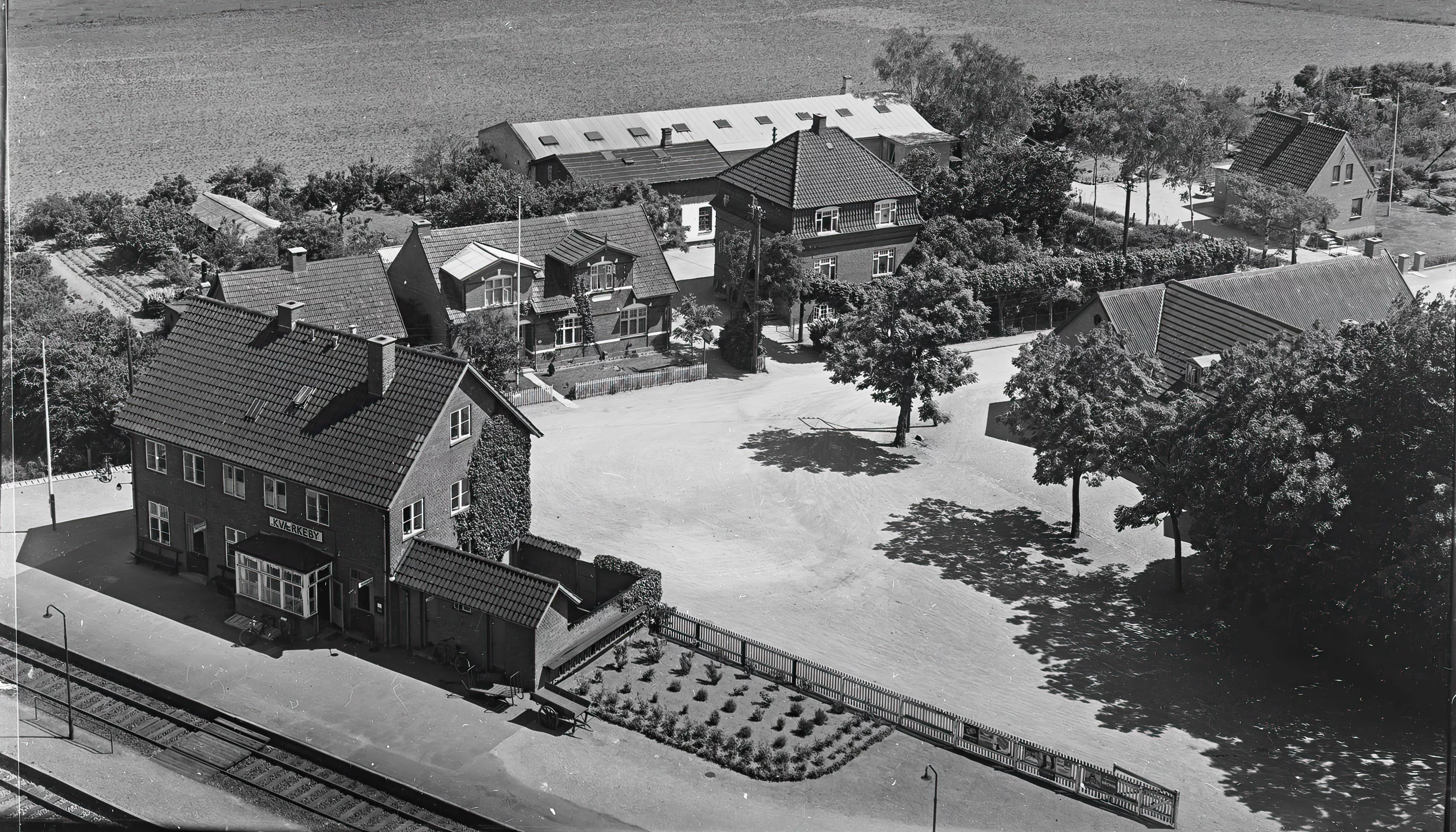 Billede af Kværkeby Station.