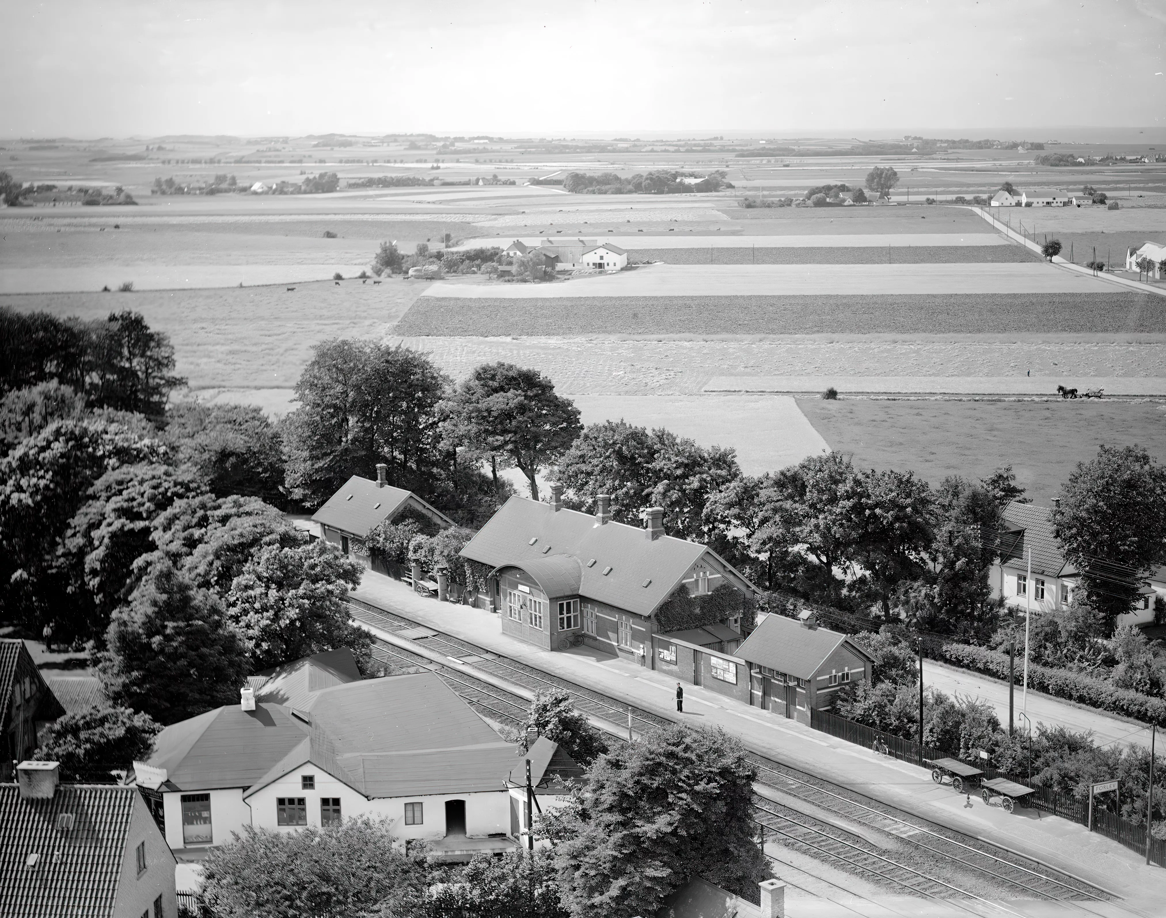 Billede af Forlev Station.