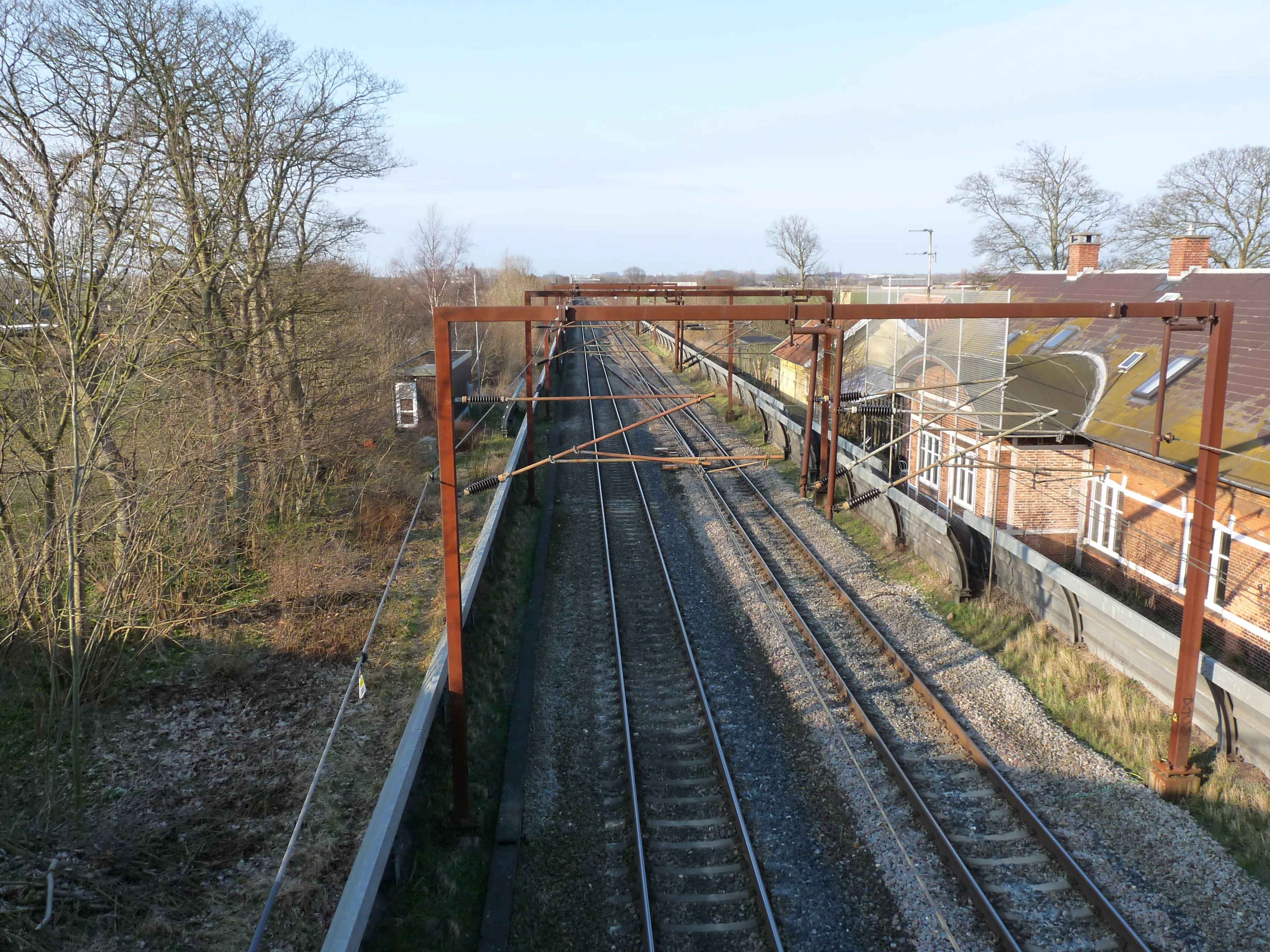 Billede af Forlev Teknisk Station.