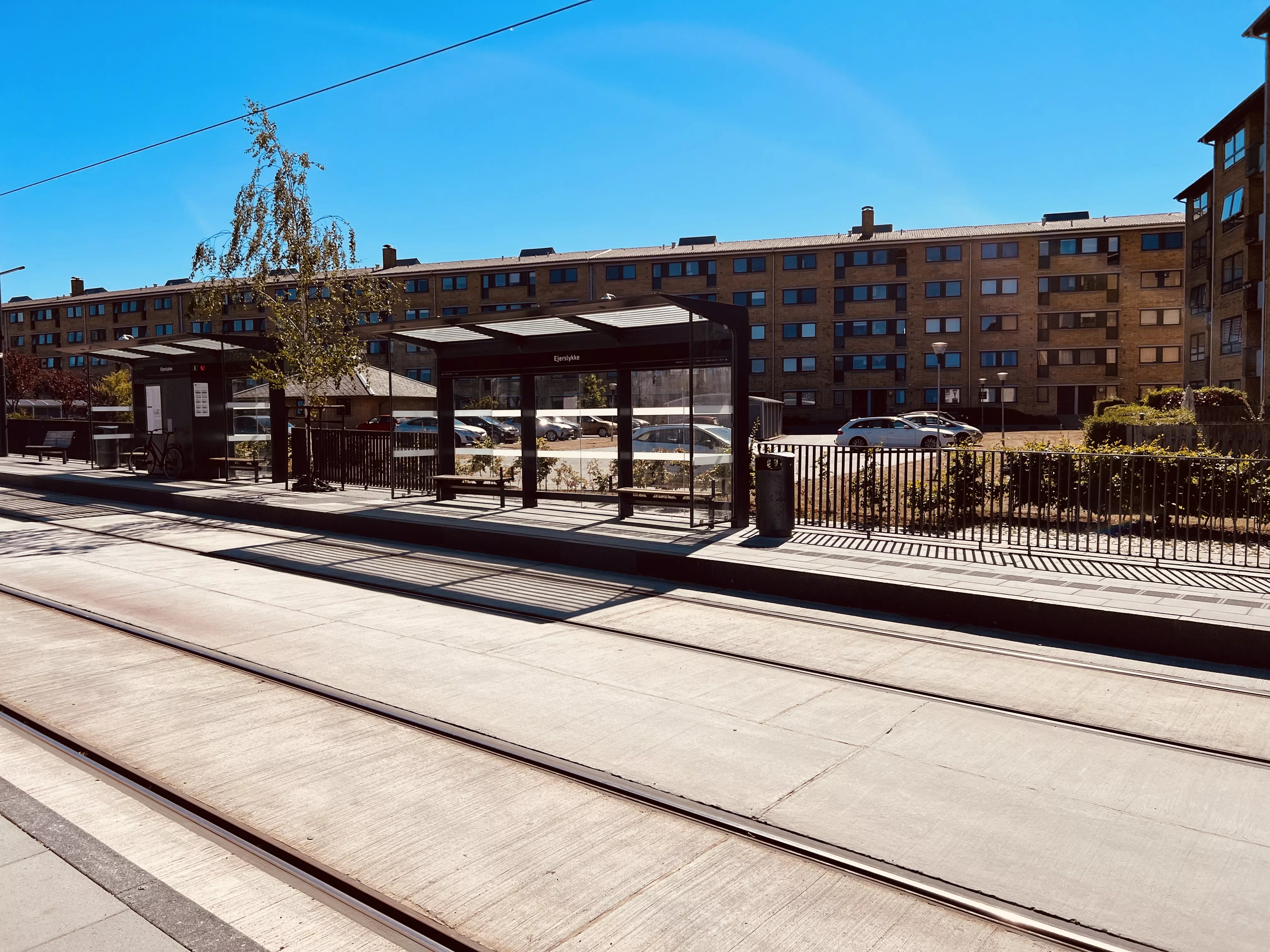 Billede af Ejerslykke Letbanestation. Billede af Ejerslykke Letbanestation.