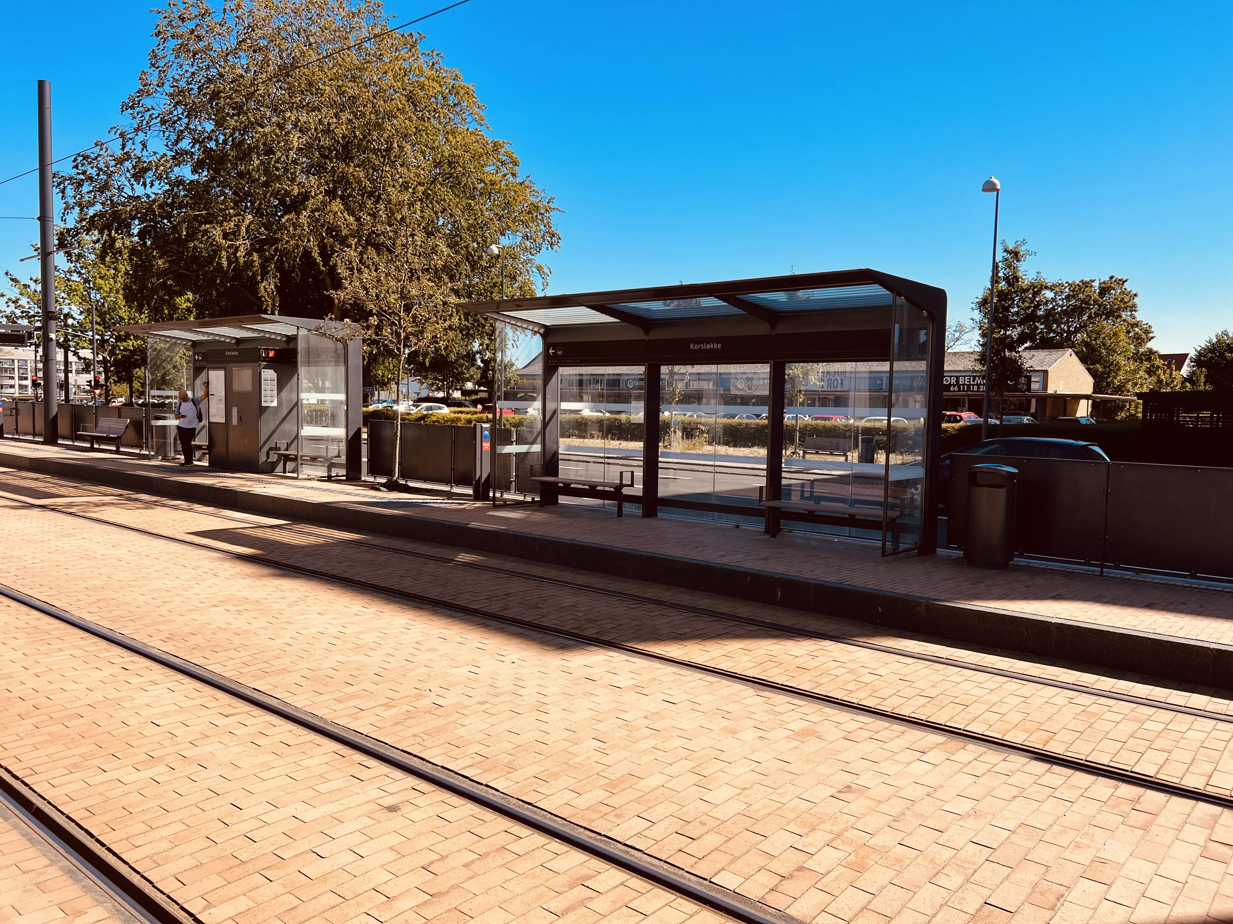 Billede af Korsløkke Letbanestation. Billede af Korsløkke Letbanestation.