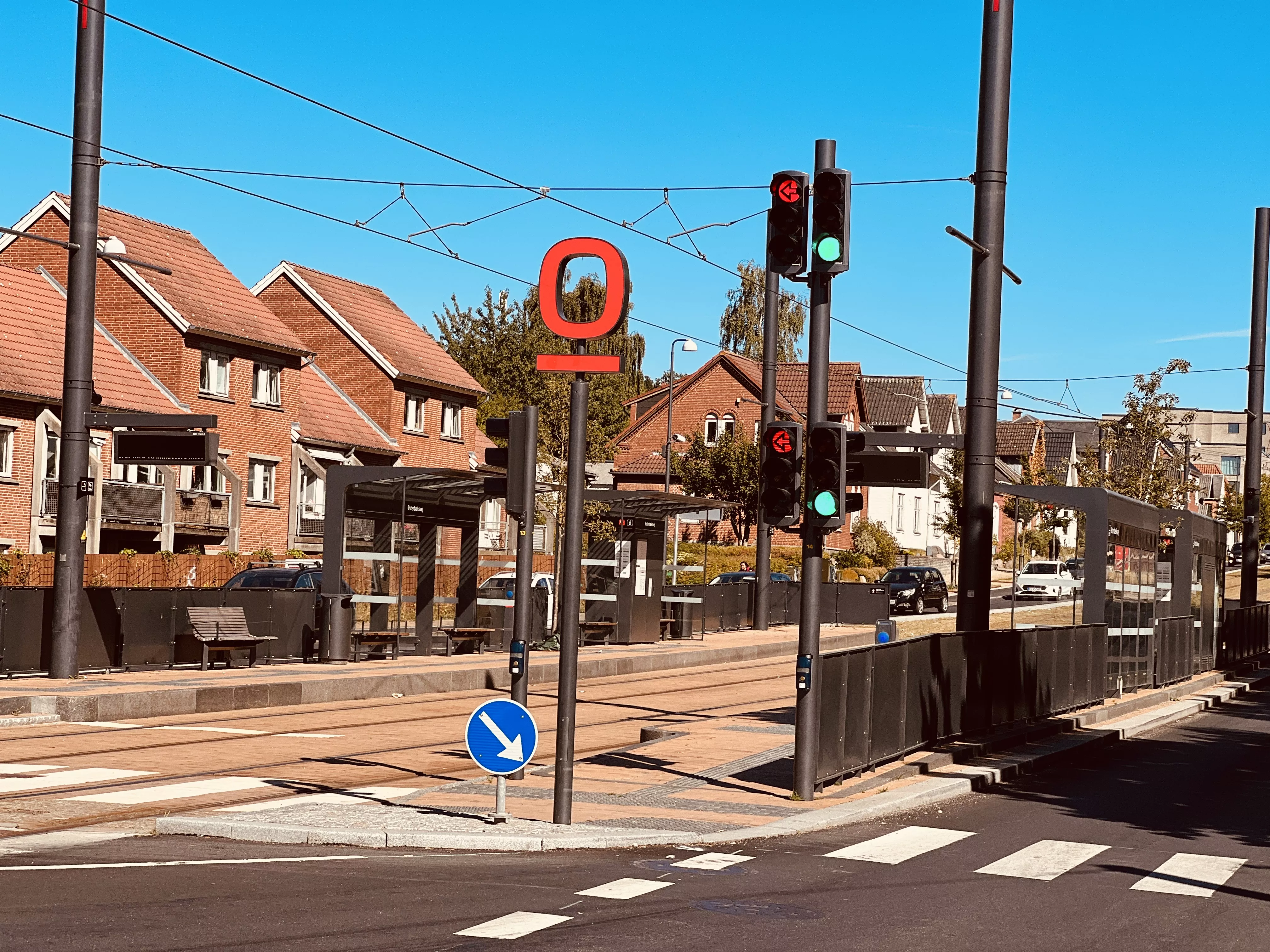 Billede af Østerbæksvej Letbanestation. Billede af Østerbæksvej Letbanestation.