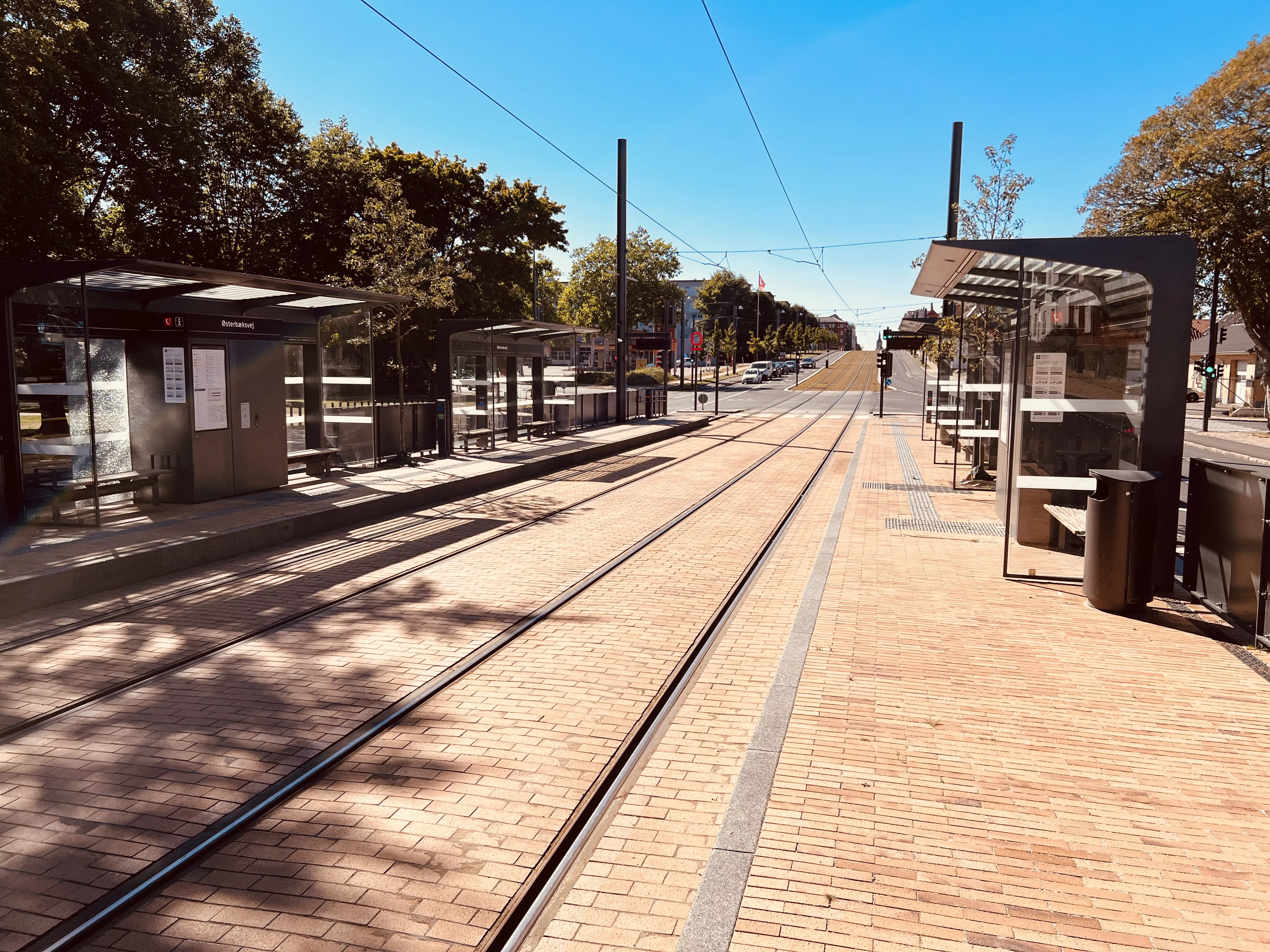 Billede af Østerbæksvej Letbanestation. Billede af Østerbæksvej Letbanestation.