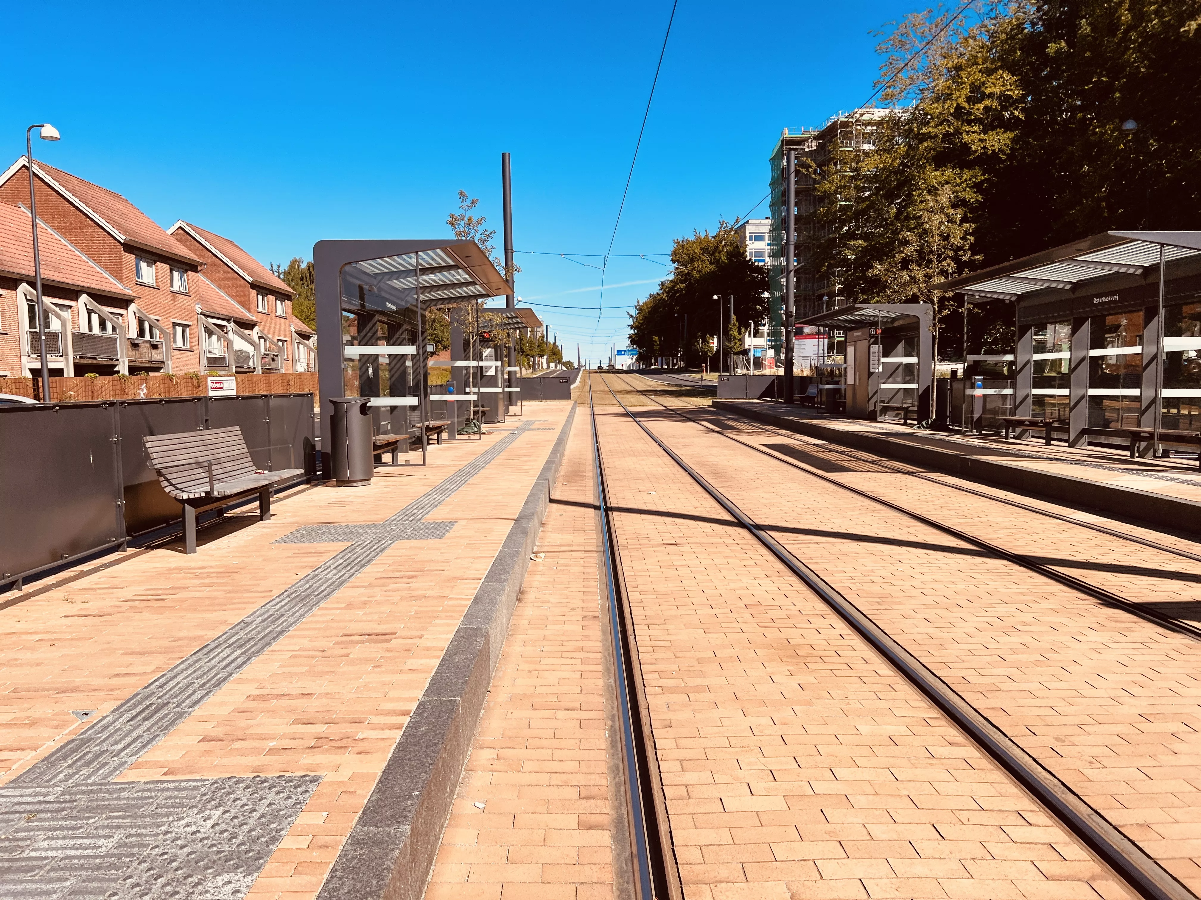 Billede af Østerbæksvej Letbanestation. Billede af Østerbæksvej Letbanestation.