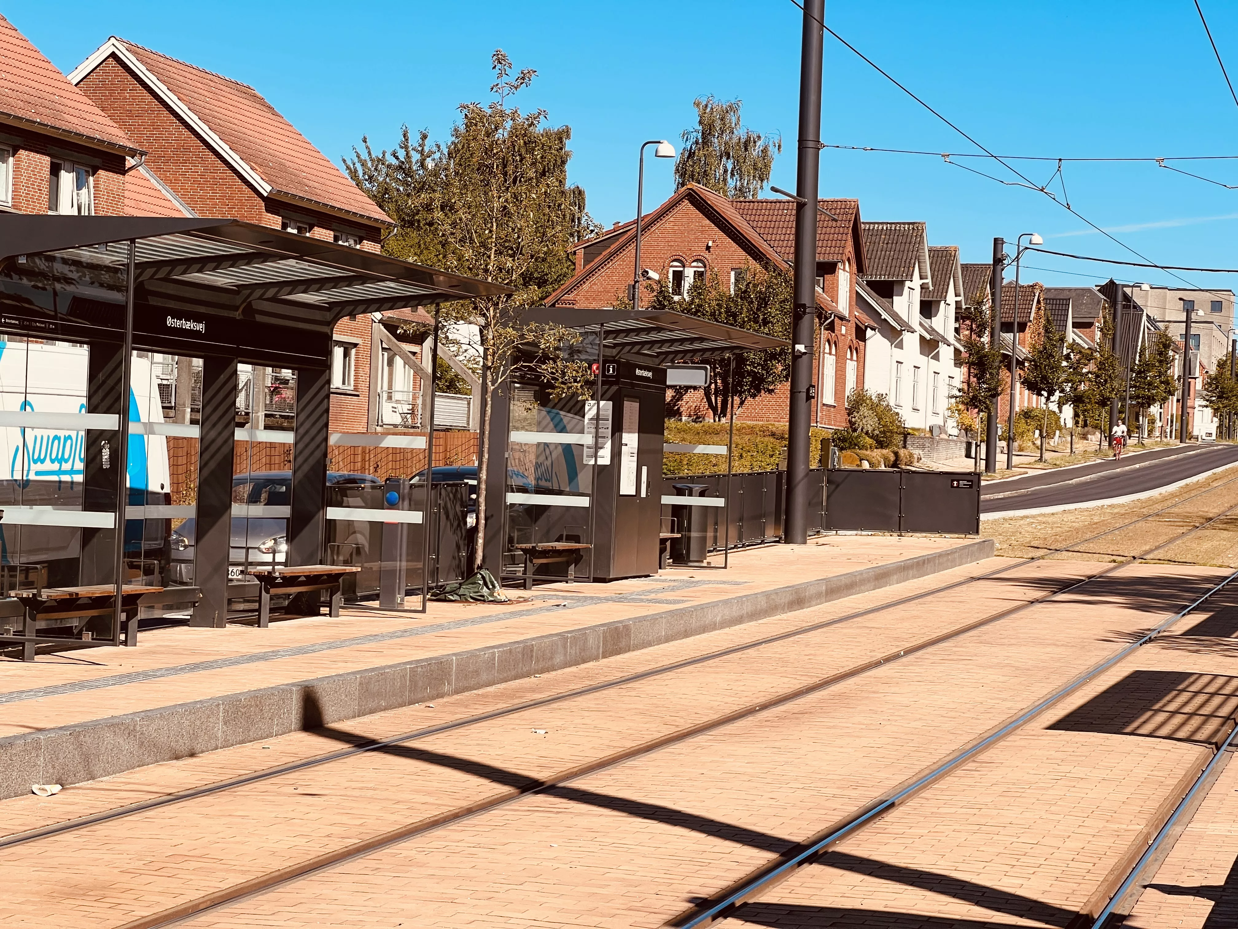 Billede af Østerbæksvej Letbanestation. Billede af Østerbæksvej Letbanestation.