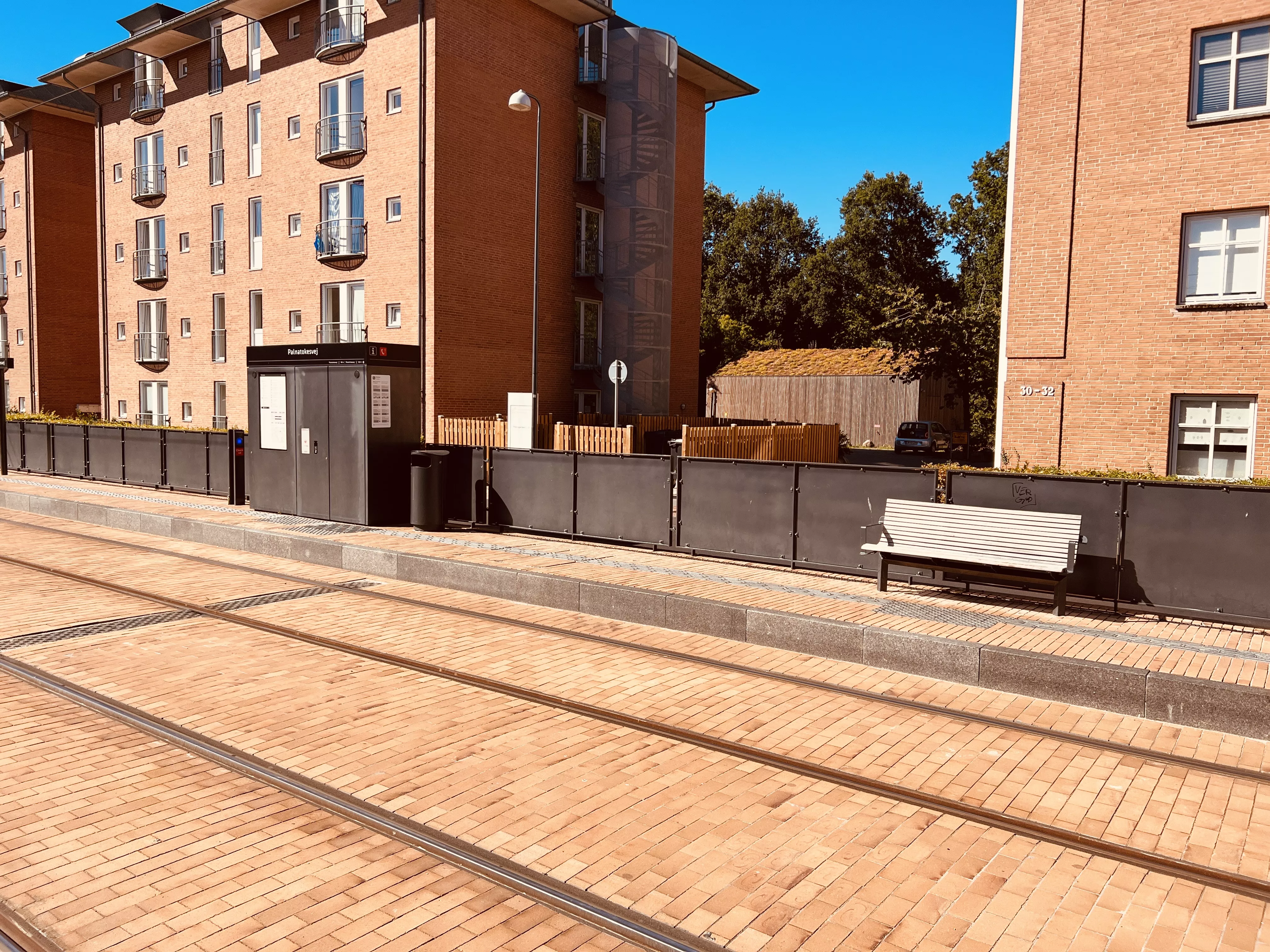 Billede af Palnatokesvej Letbanestation. Billede af Palnatokesvej Letbanestation.