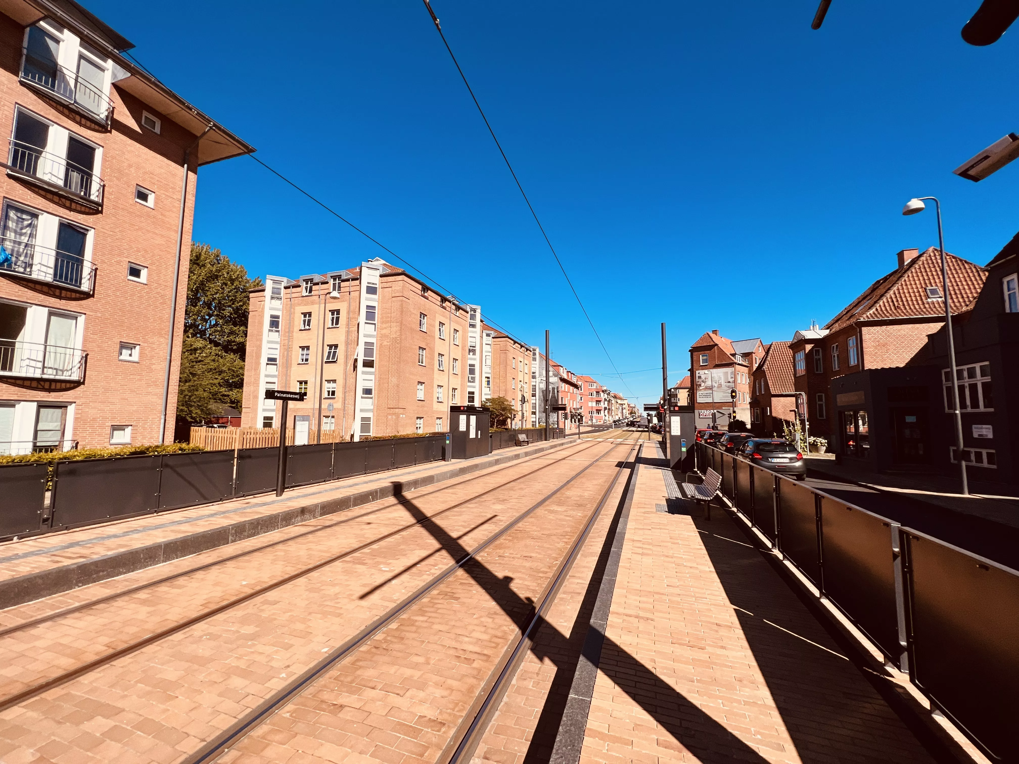 Billede af Palnatokesvej Letbanestation. Billede af Palnatokesvej Letbanestation.
