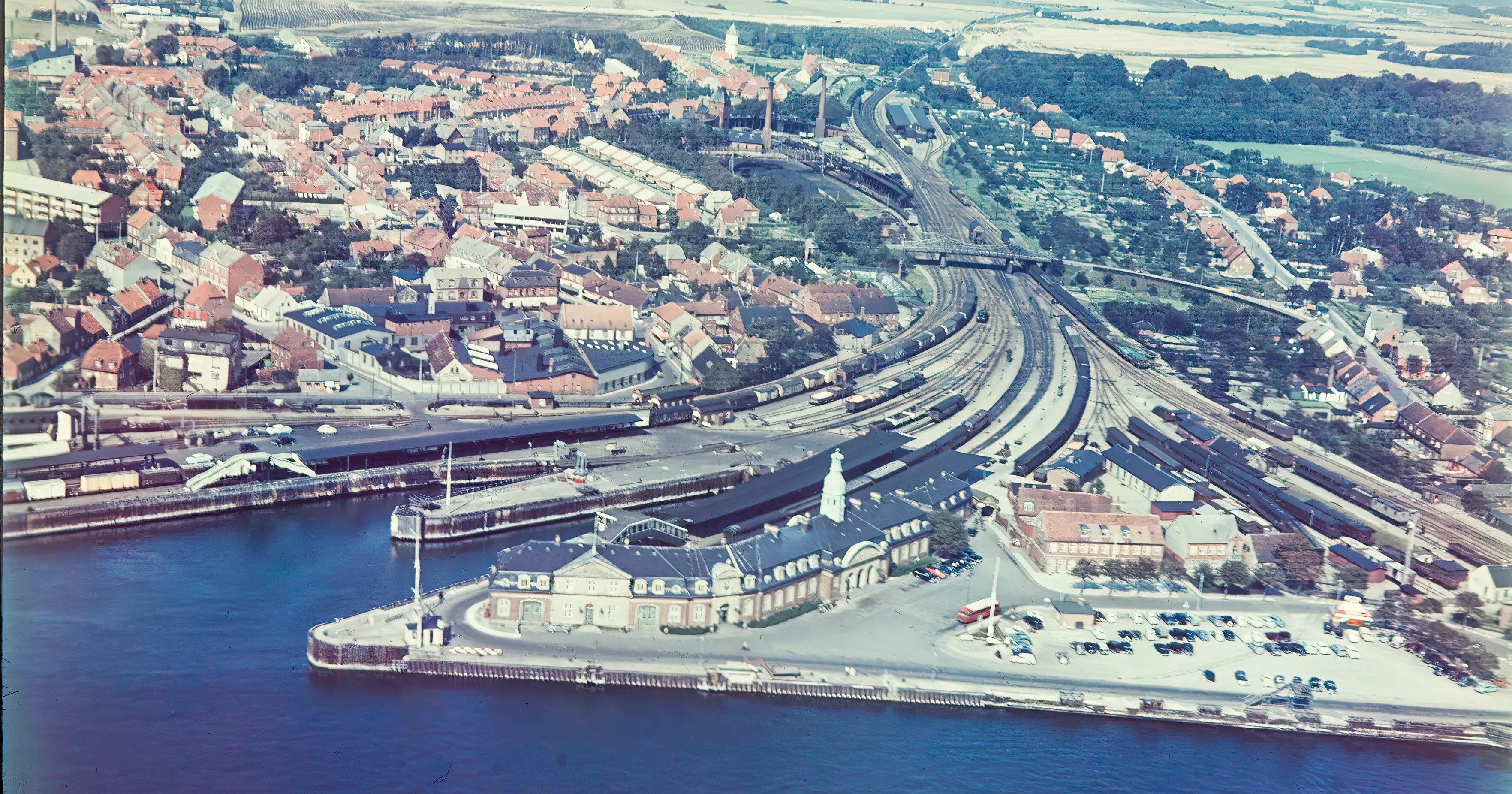 Billede af Korsør Station.