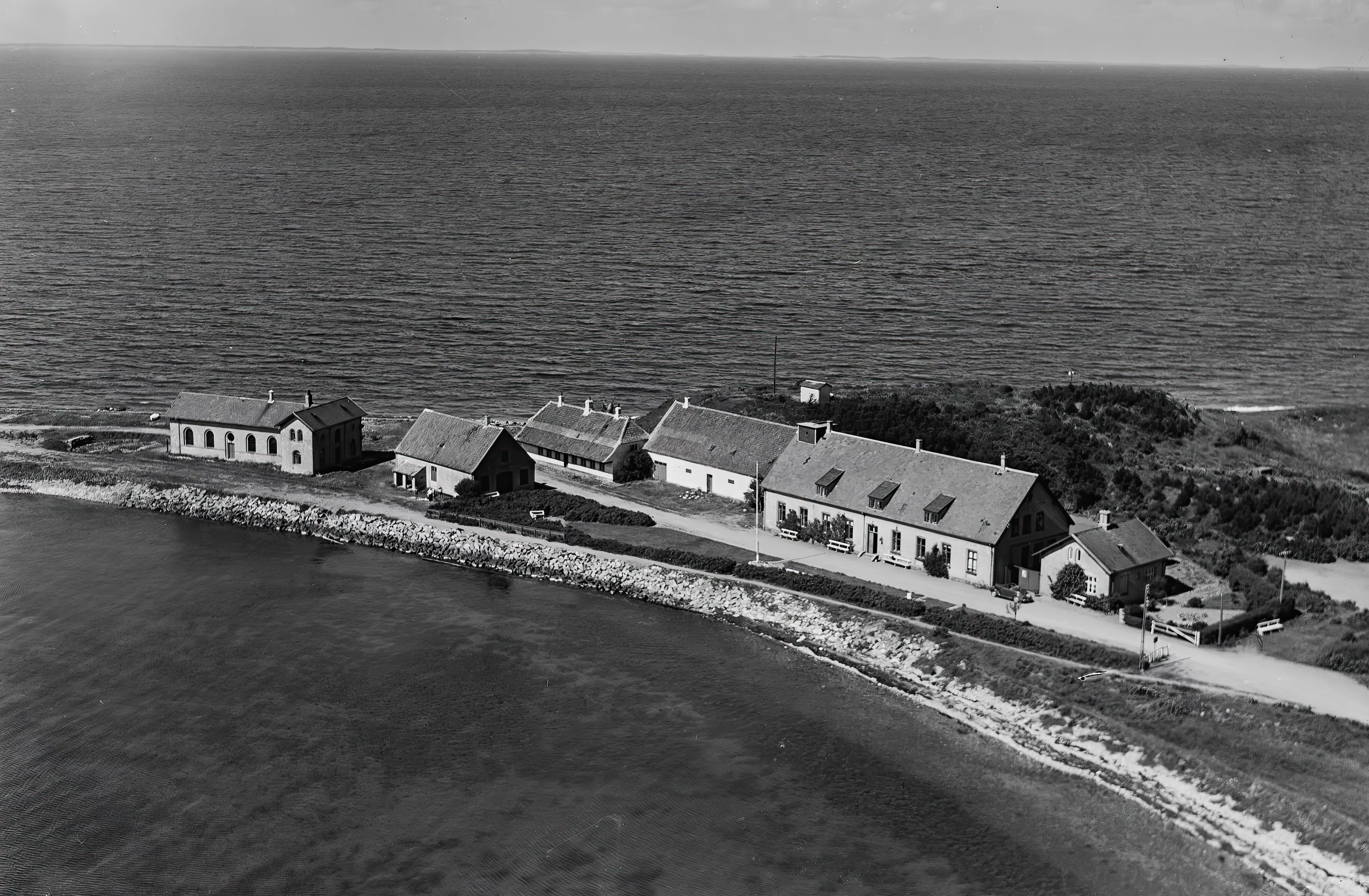 Billede af Halsskov Isbådsstation.