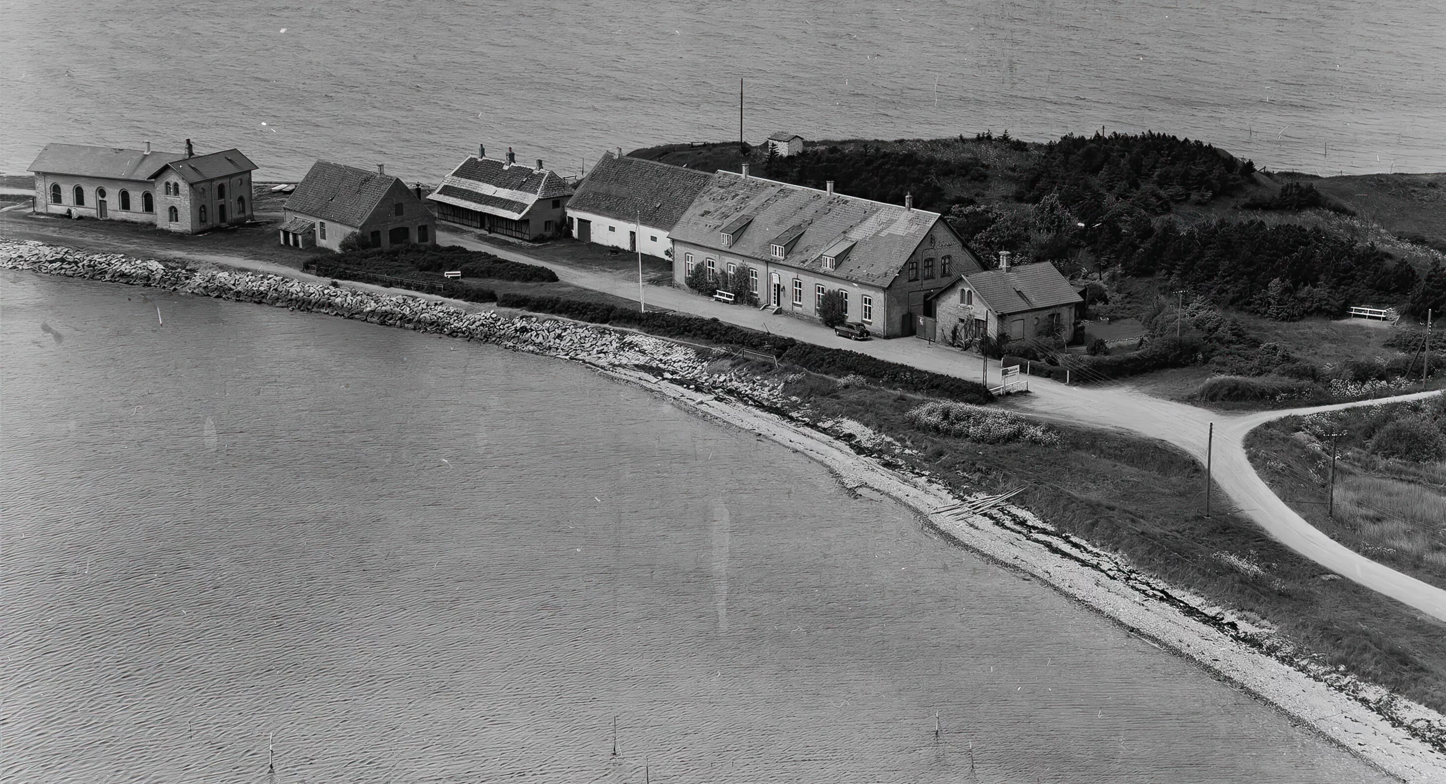 Billede af Halsskov Isbådsstation.