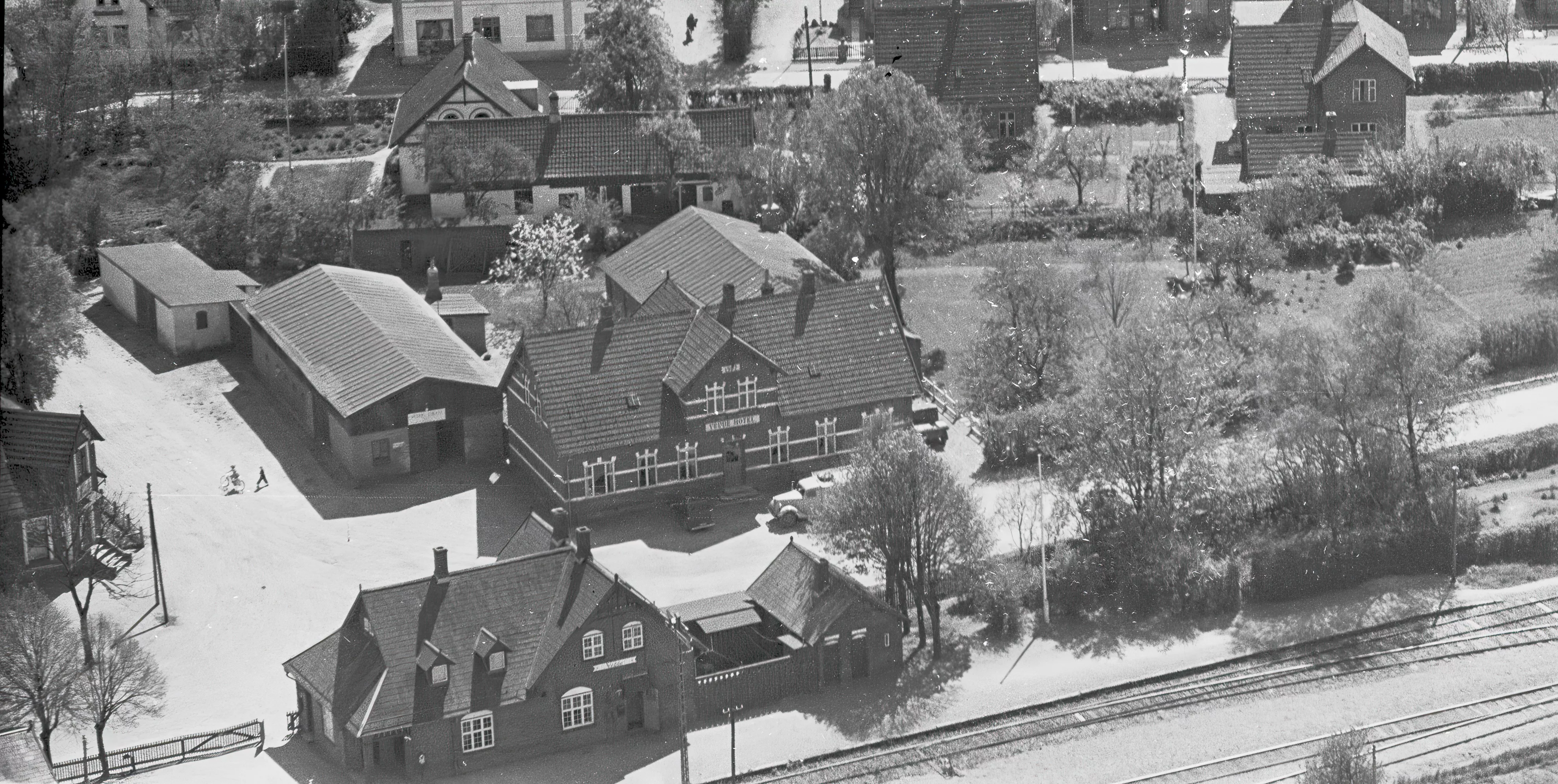 Billede af Vedde Station.