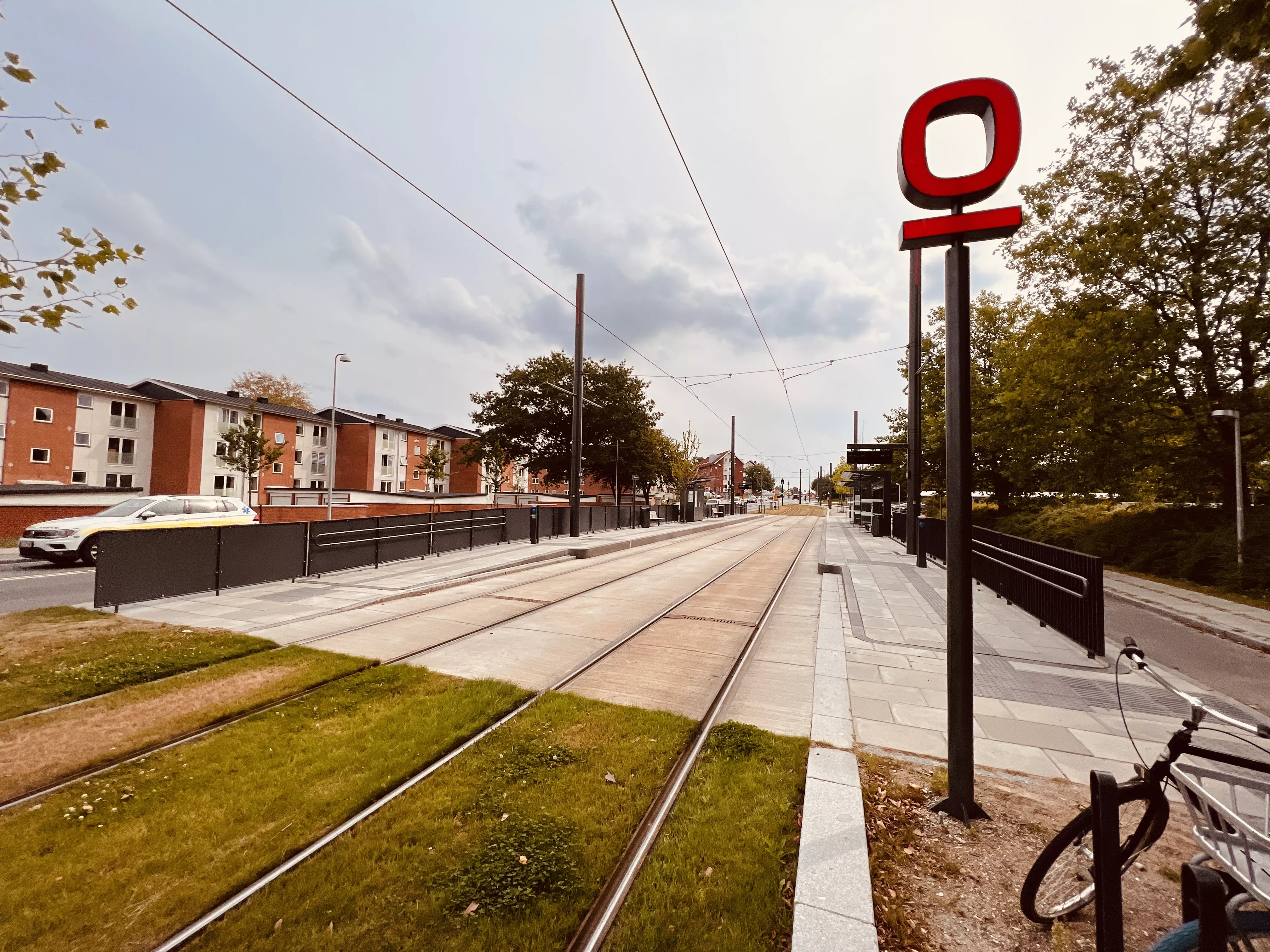 Billede af Højstrup Letbanestation. Billede af Højstrup Letbanestation.