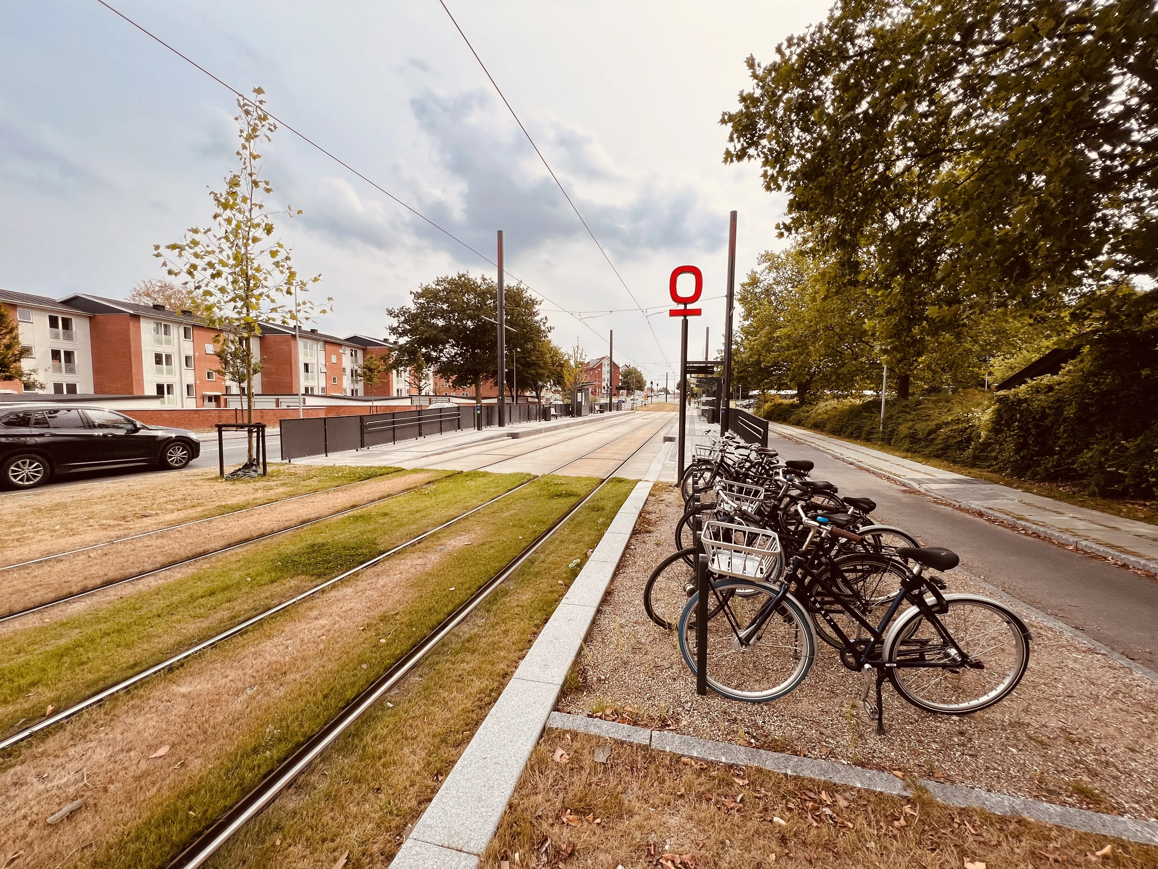 Billede af Højstrup Letbanestation. Billede af Højstrup Letbanestation.