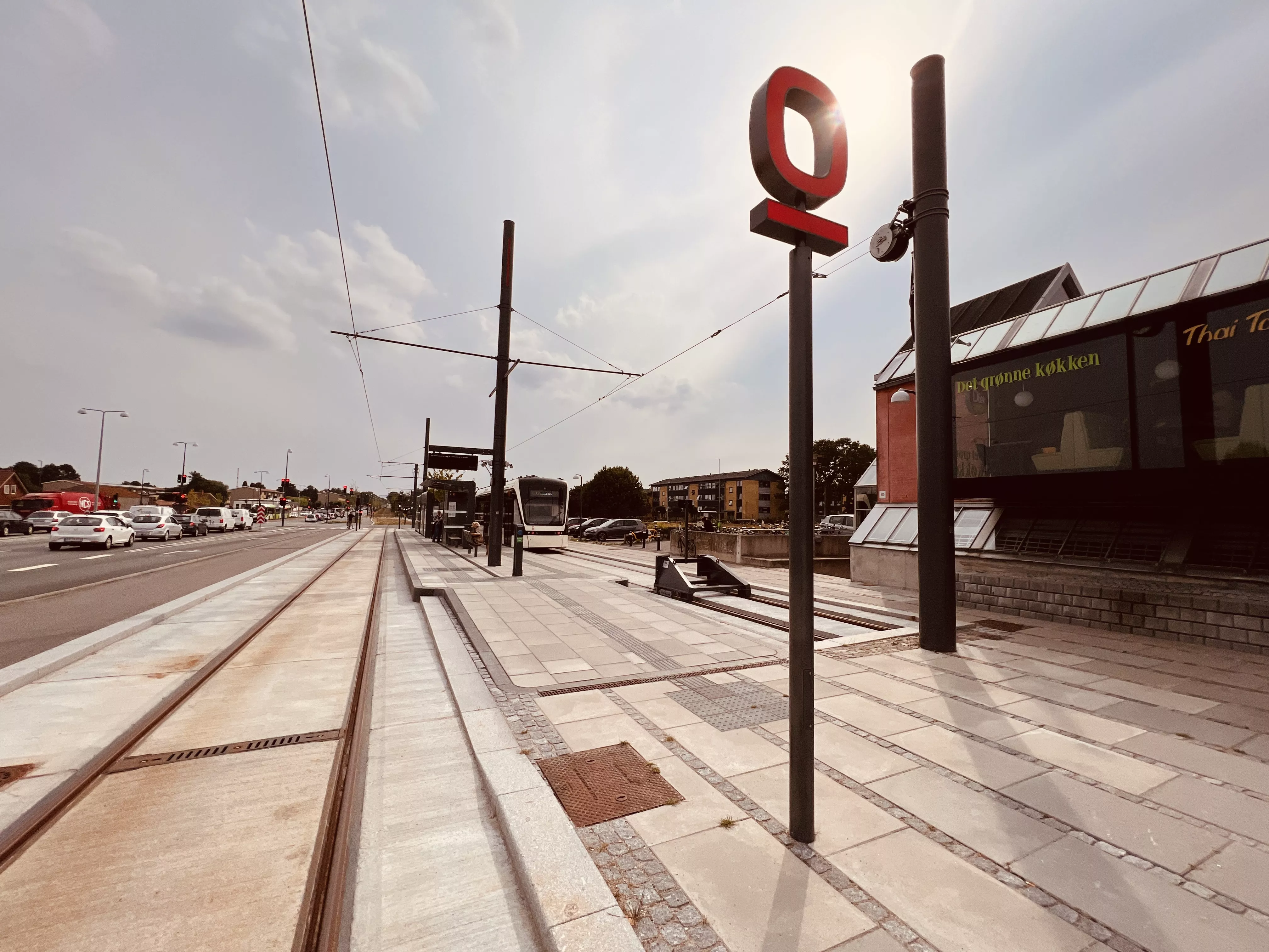 Billede af Tarup Center Letbanestation. Billede af Tarup Center Letbanestation.