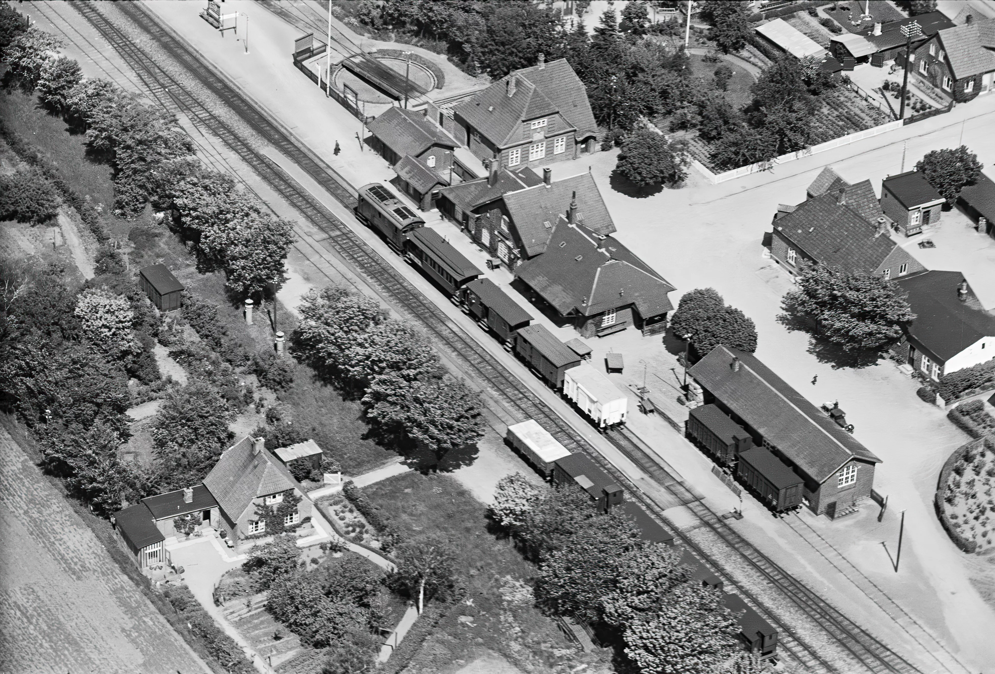 Billede af Høng Station.