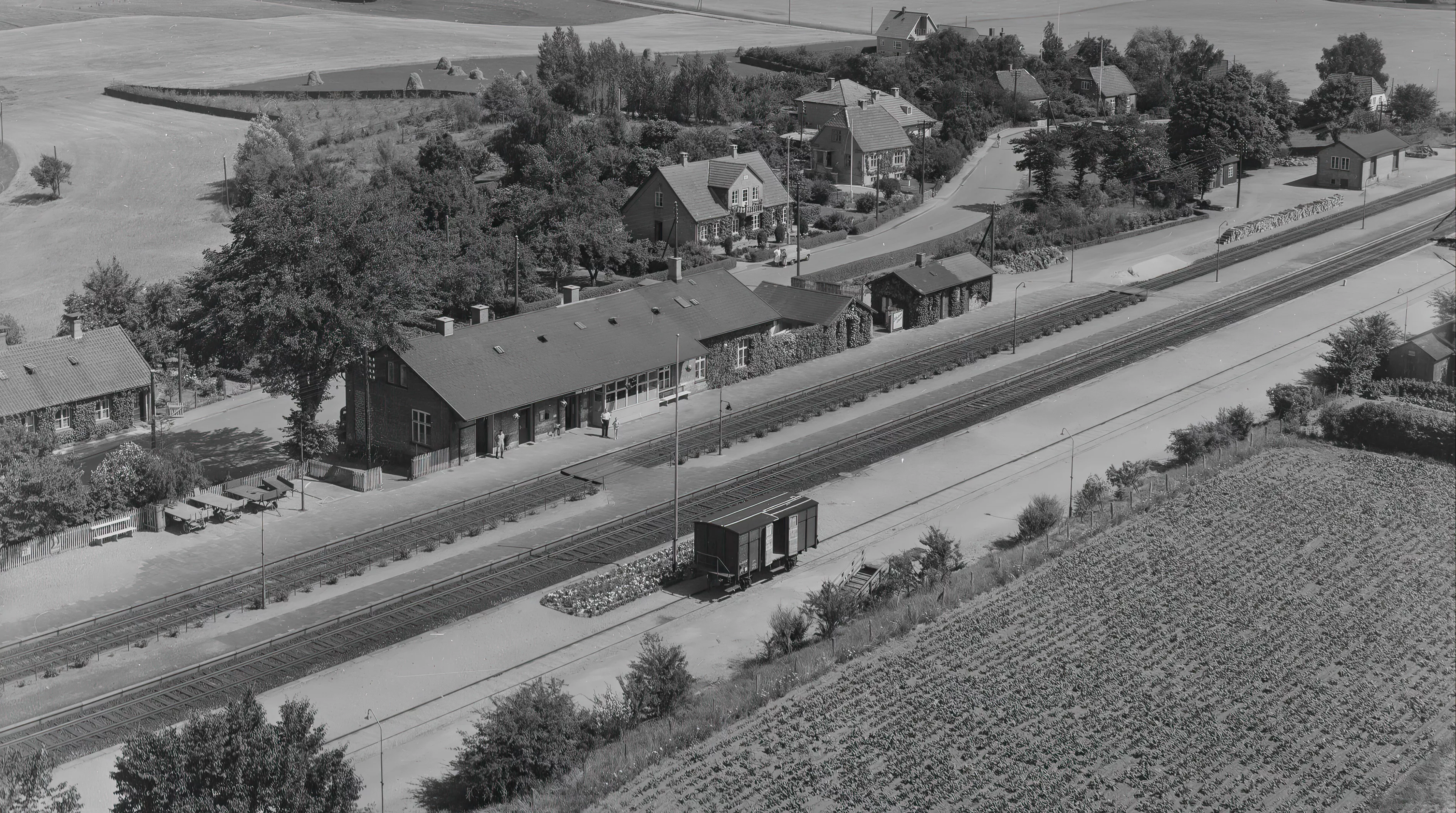 Billede af Lejre Station.