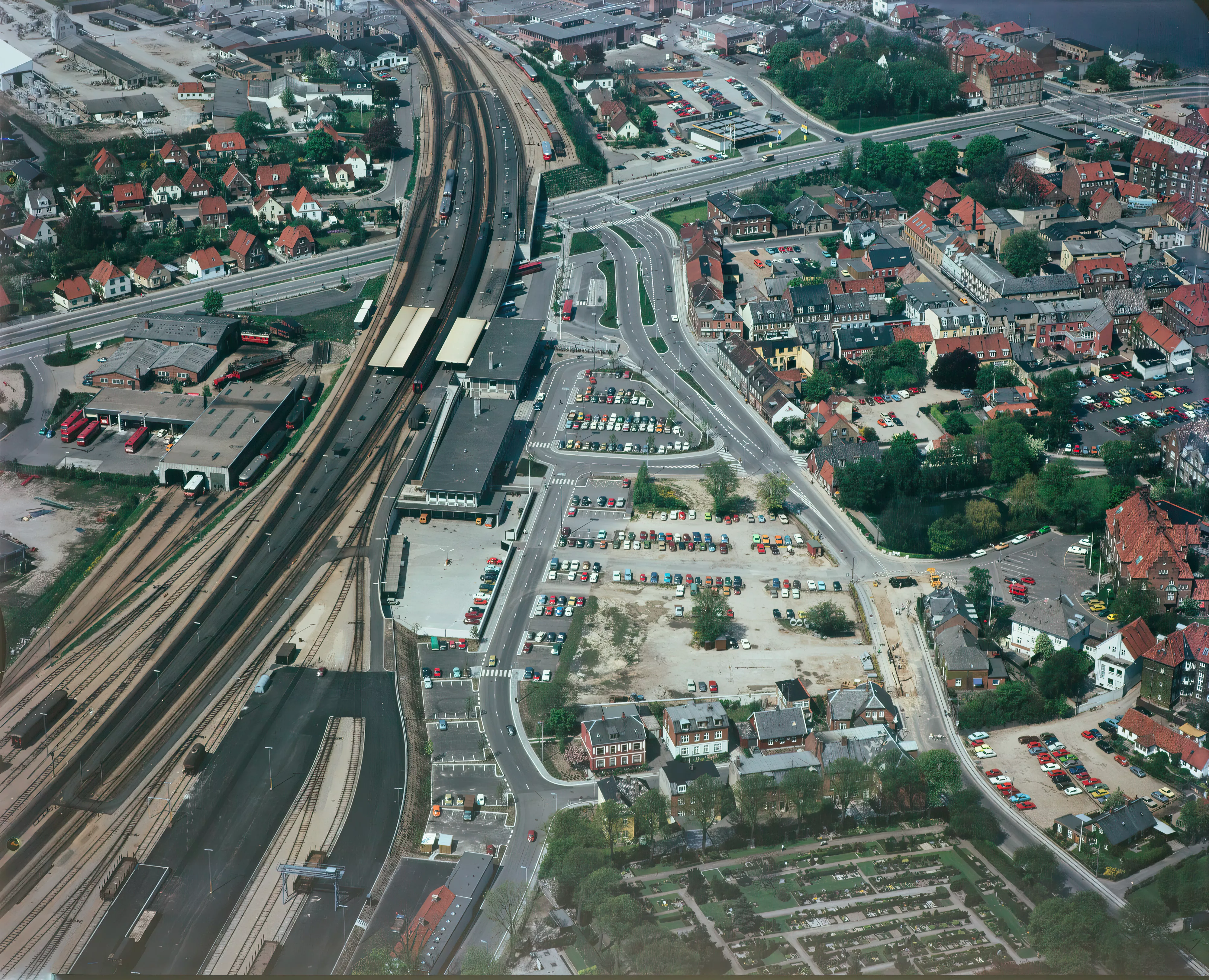 Billede af Holbæk Station. Billede af Holbæk Station.