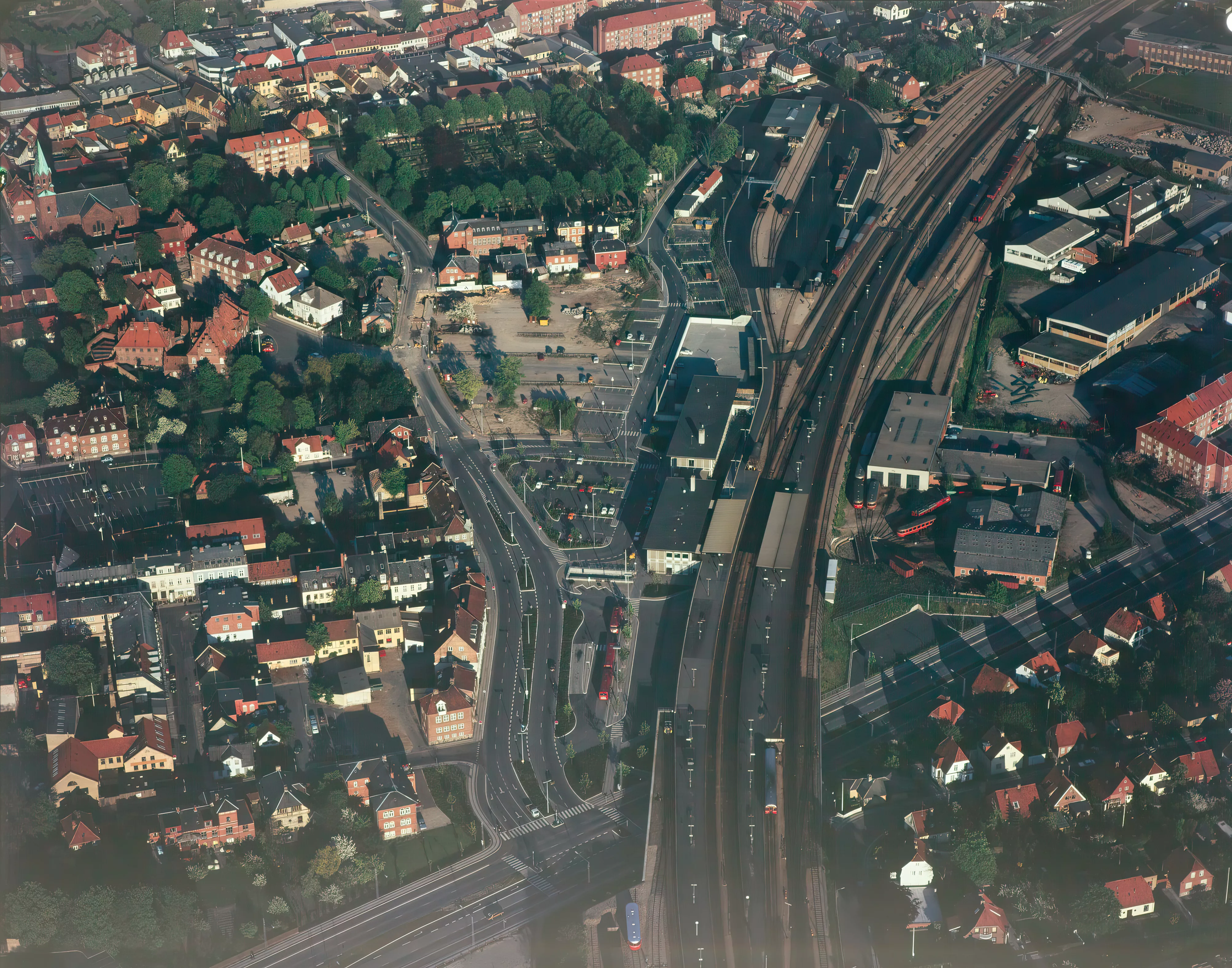 Billede af Holbæk Station. Billede af Holbæk Station.