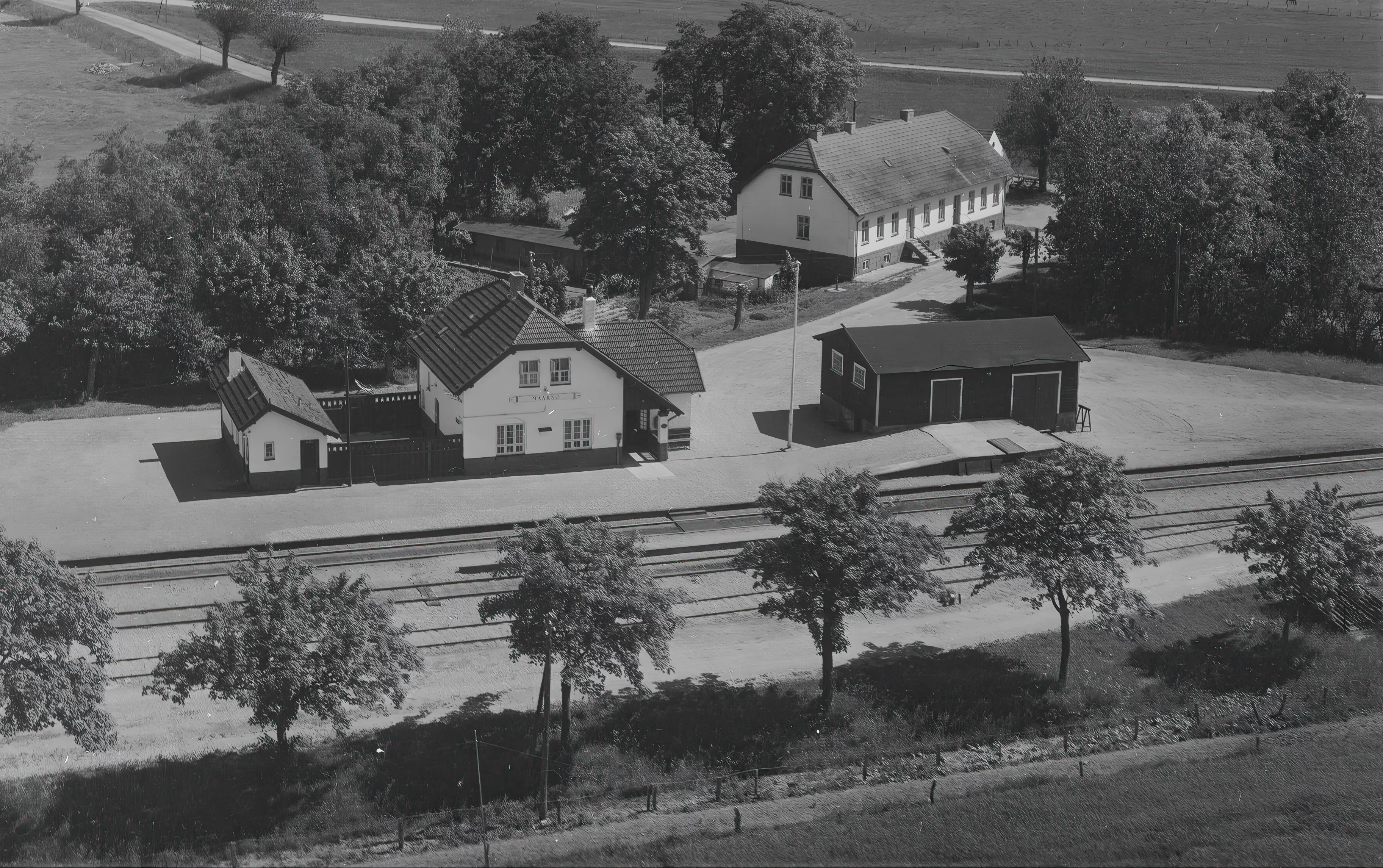 Billede af Mårsø Station.