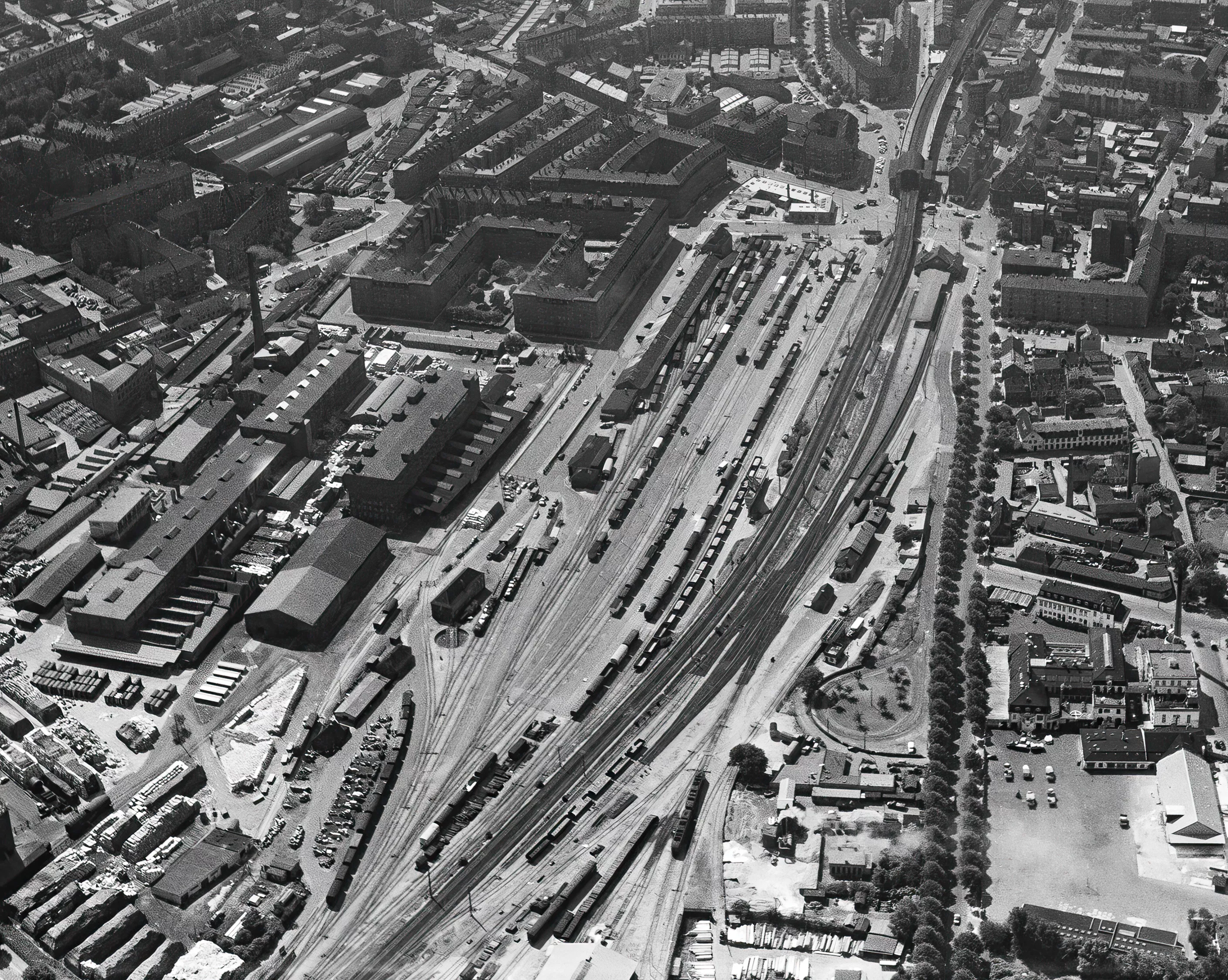 Billede af Nørrebro S-togsstation. Billede af Nørrebro S-togsstation.