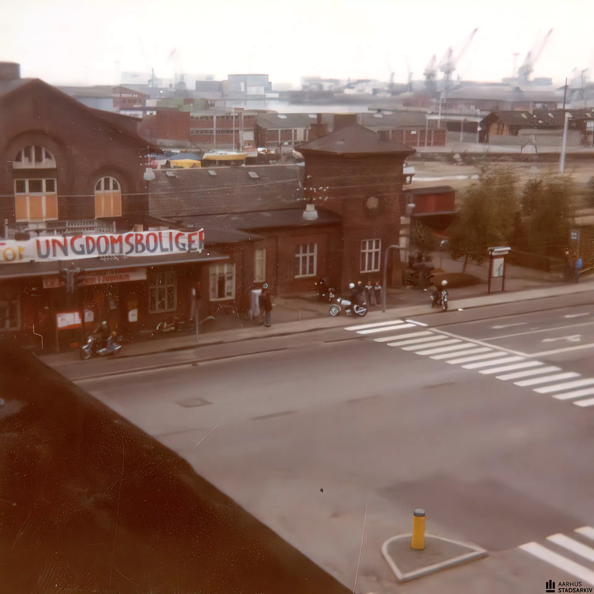 Billede af Aarhus Ø Station - BZere på Østbanegården.