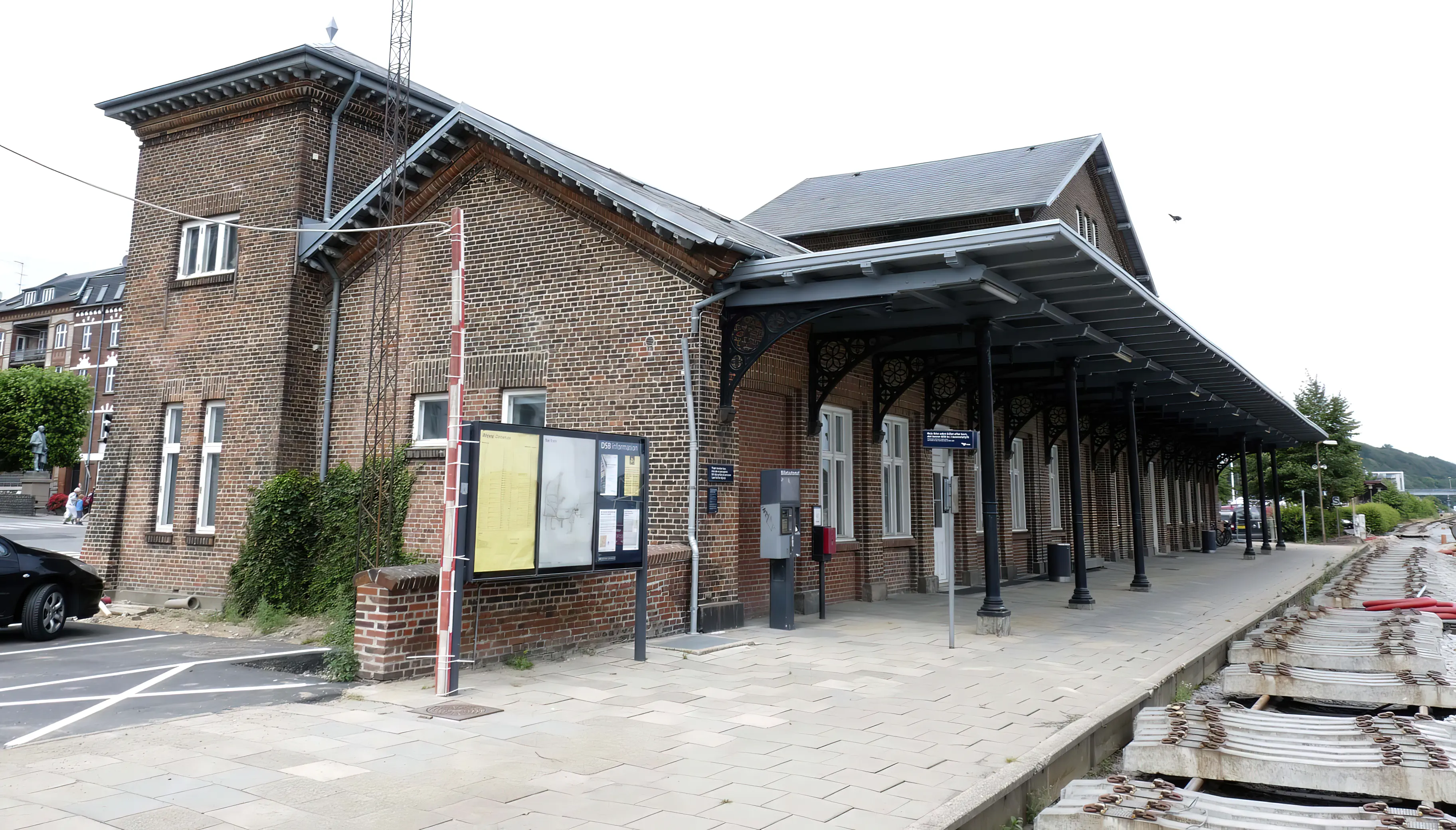 Billede af Aarhus Ø Station - her fotograferet fra perronsiden.