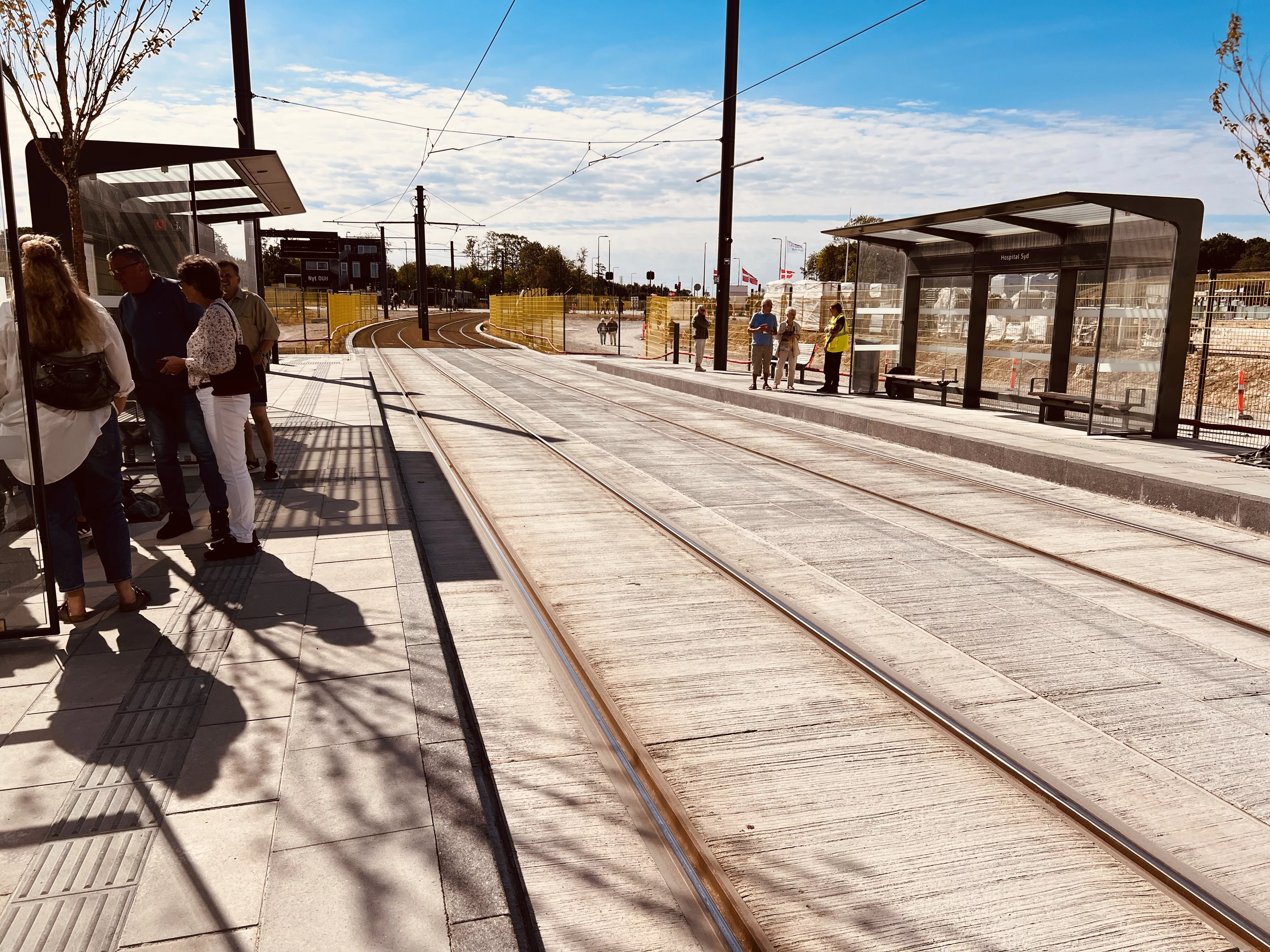 Billede af Hospital Syd Letbanestation.