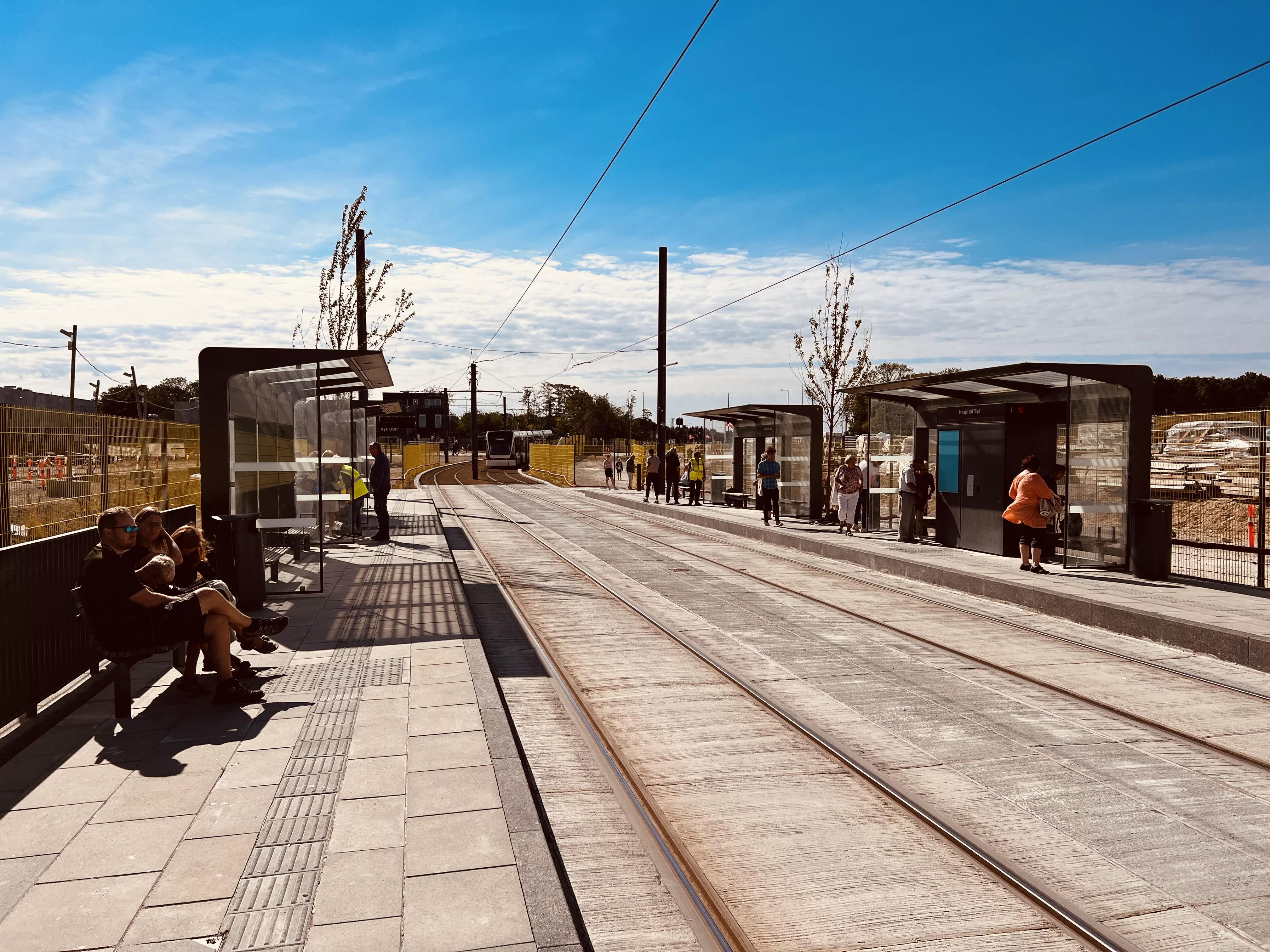 Billede af Hospital Syd Letbanestation.