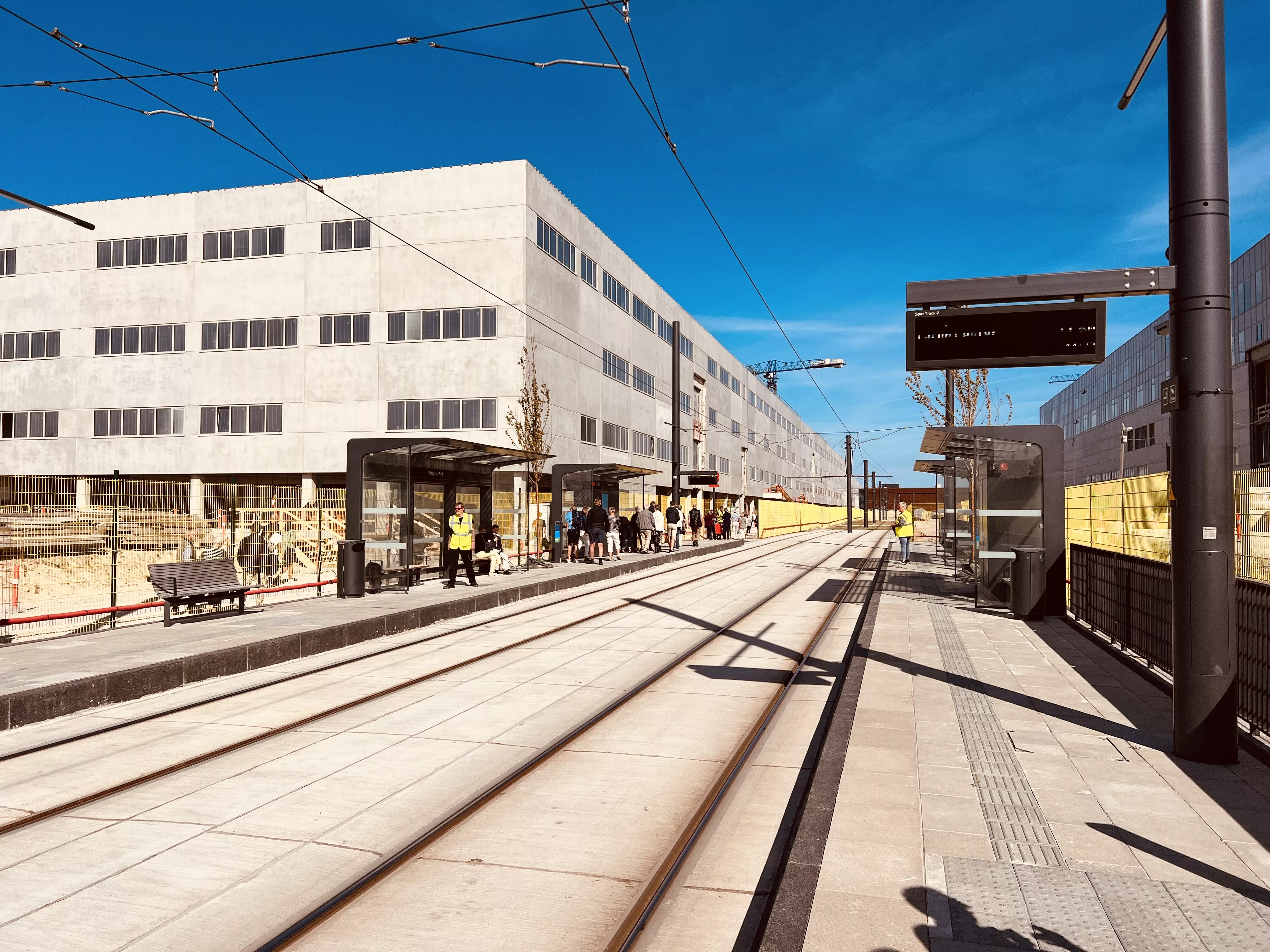Billede af Hospital Syd Letbanestation. Billede af Hospital Syd Letbanestation.