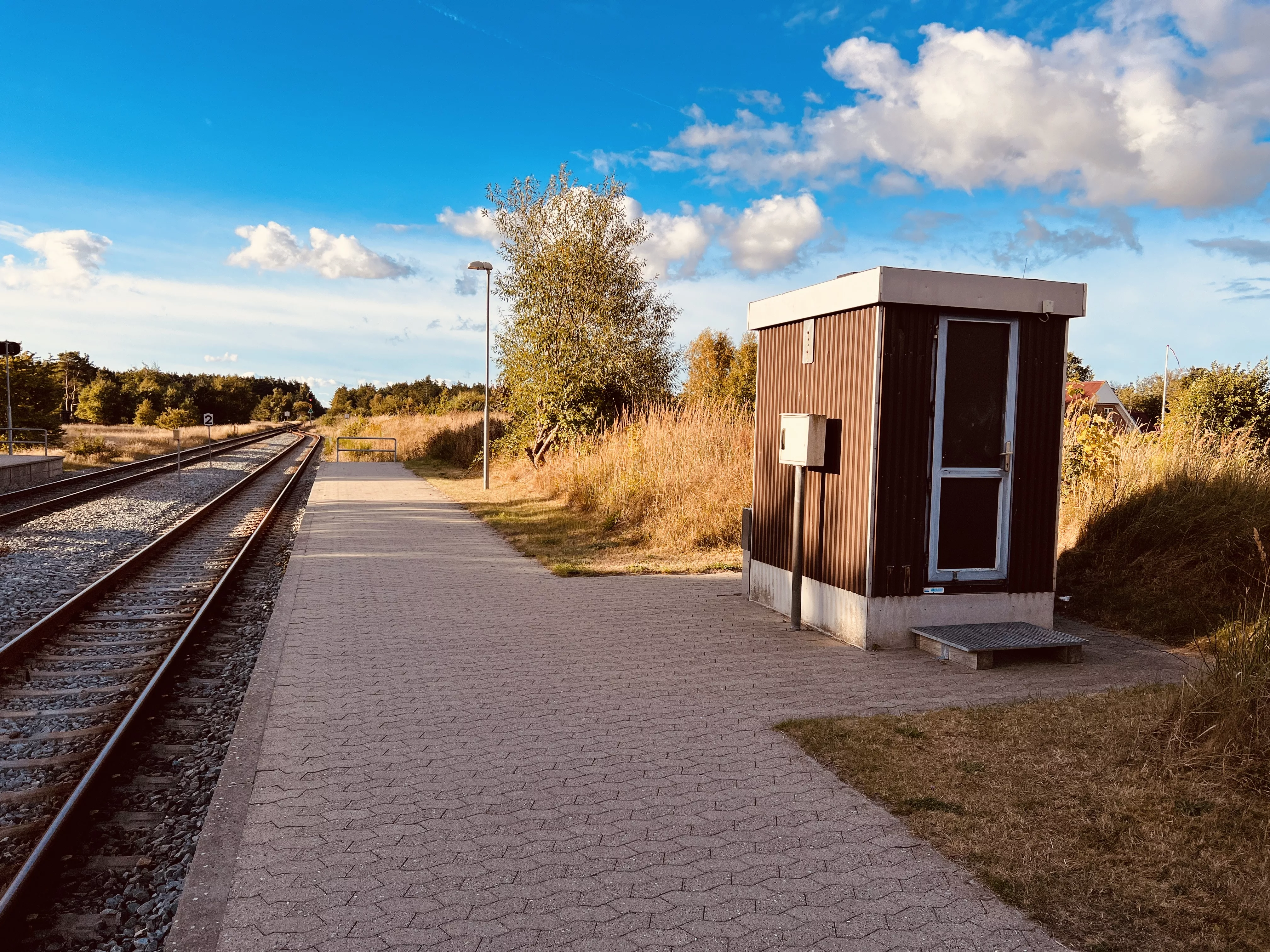 Billede af Ålbæk Station - Station er nedrevet, men Ålbæk Station har ligget her. Billede af Ålbæk Station - Station er nedrevet, men Ålbæk Station har ligget her.