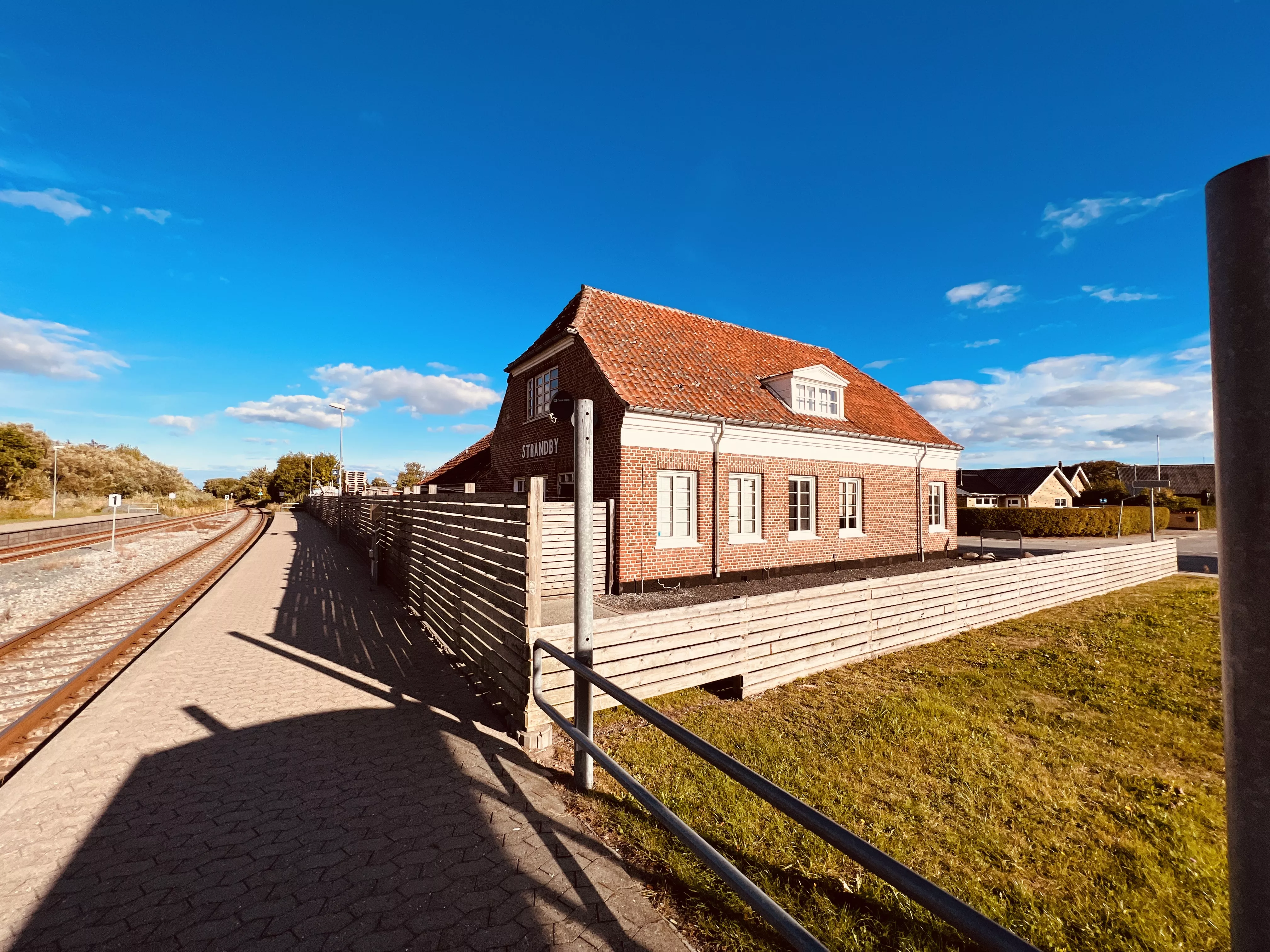 Billede af Strandby Station.