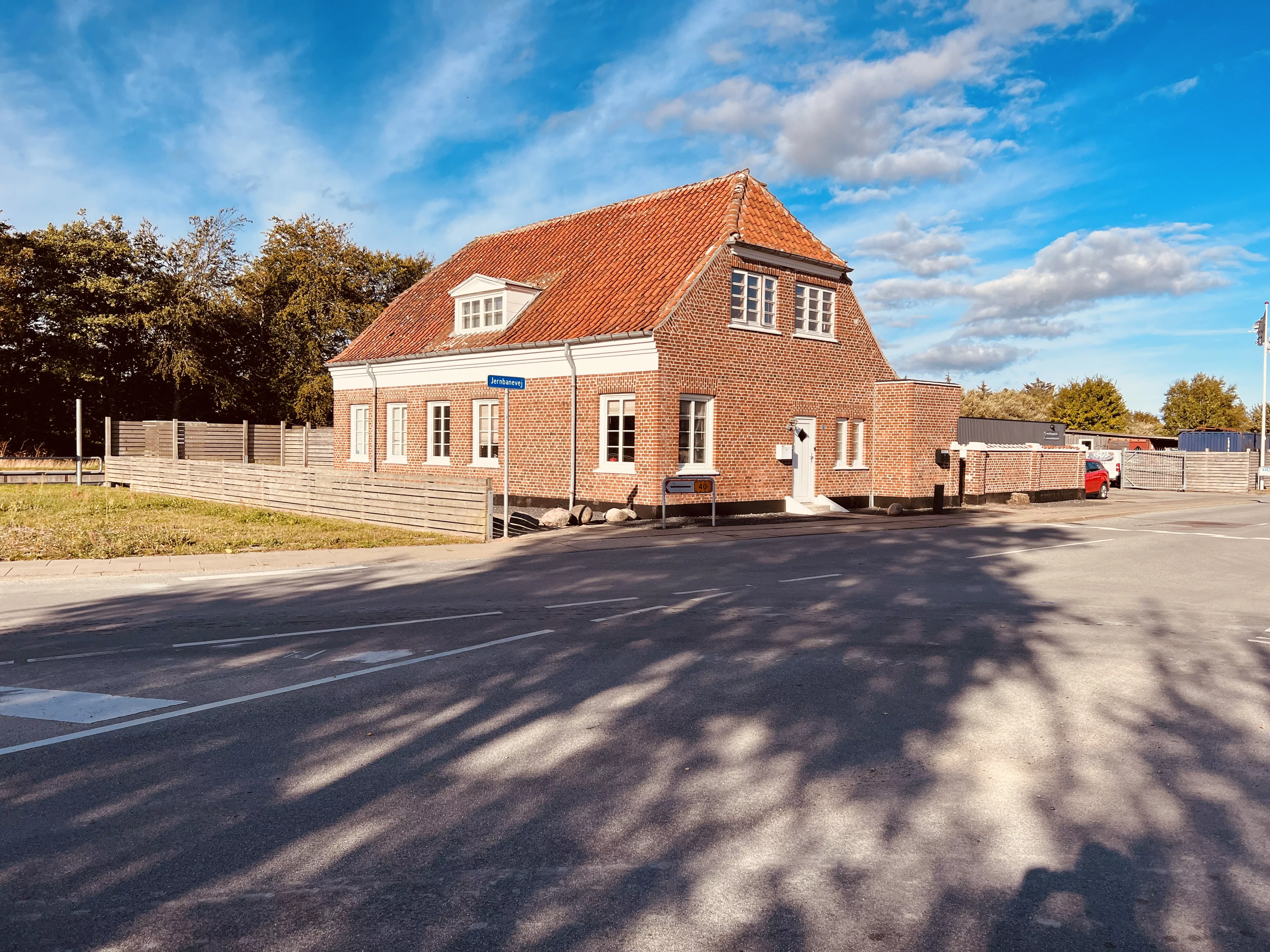 Billede af Strandby Station.