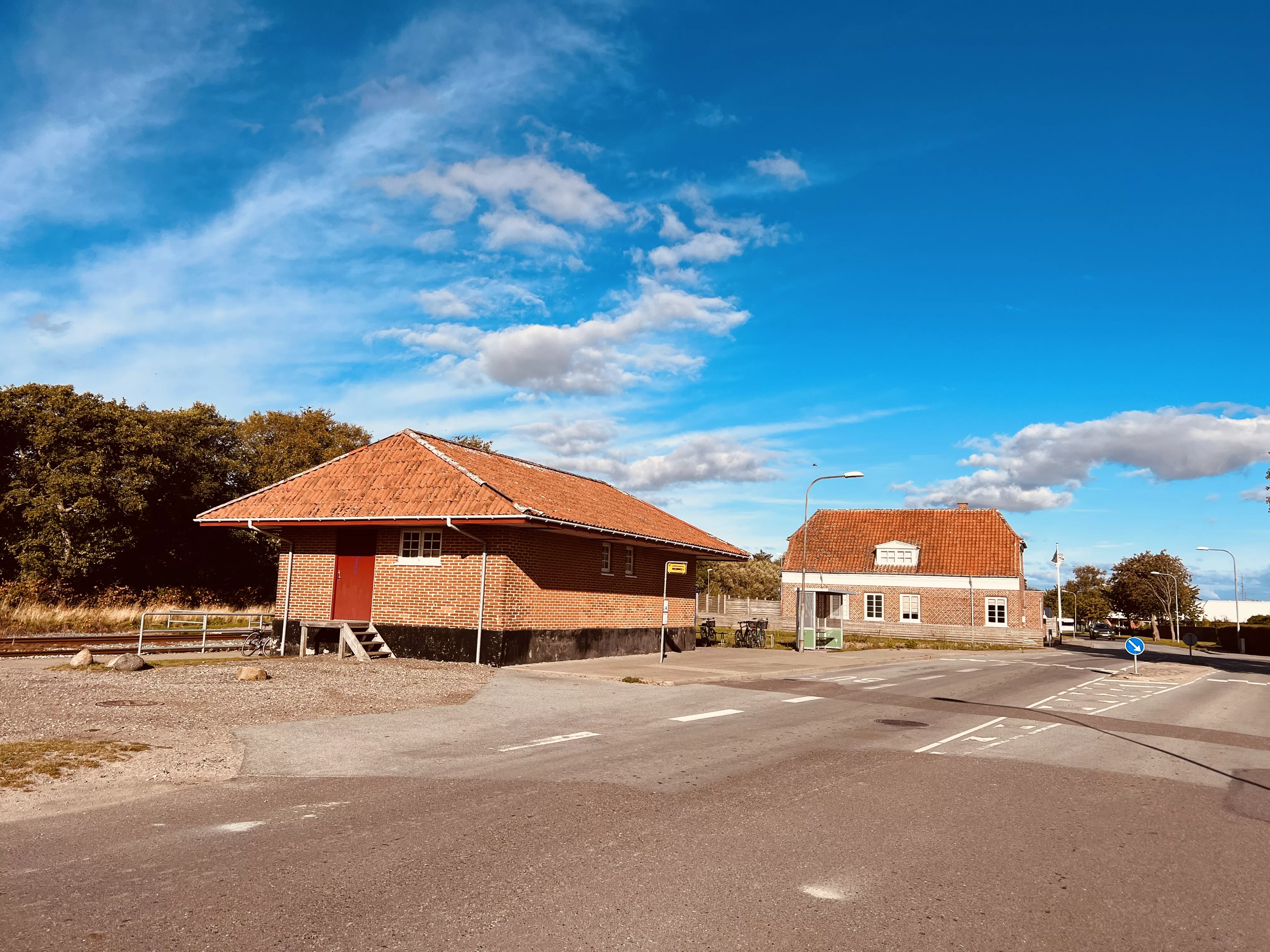 Billede af Strandby Station.